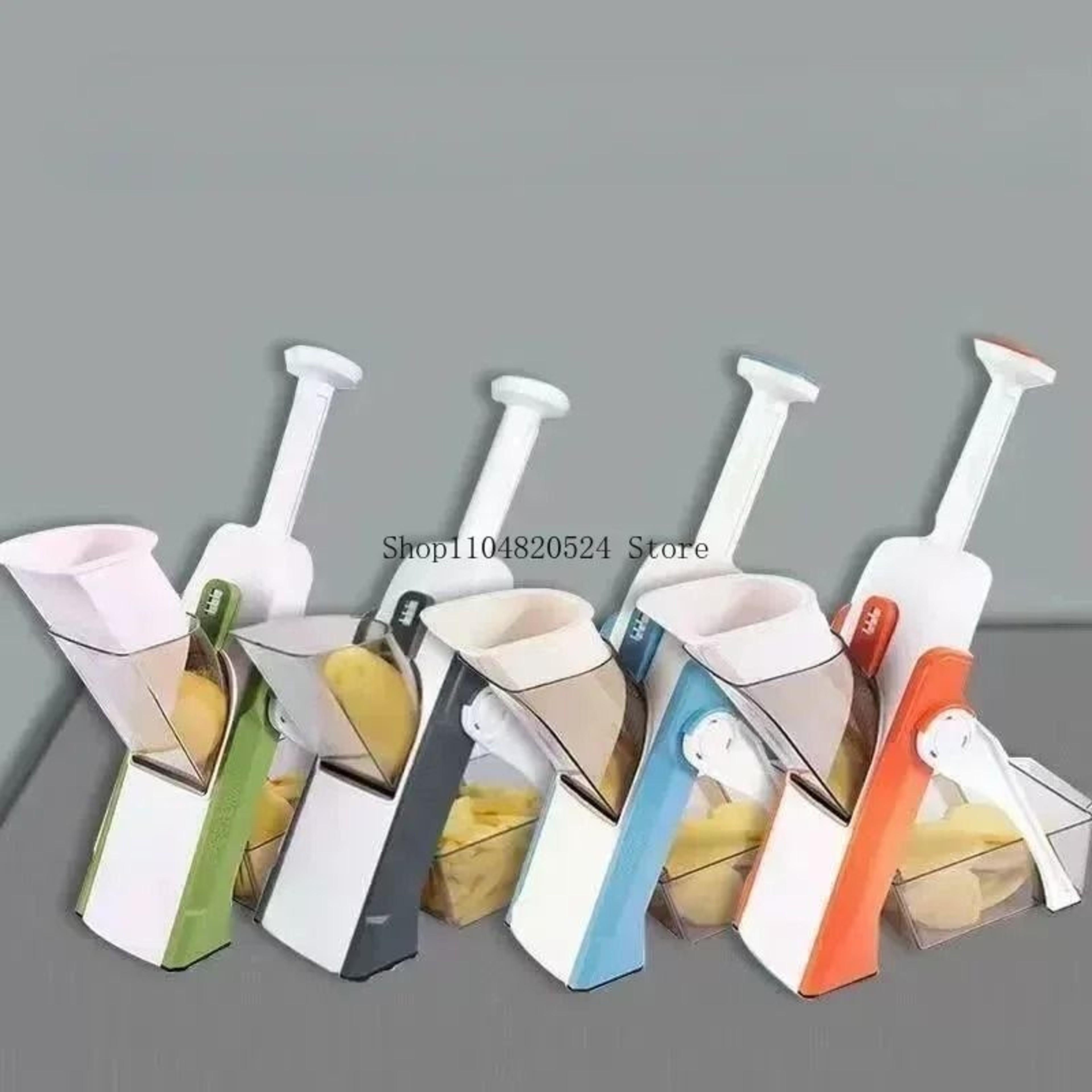 Adjustable Vegetable Cutter And Manual Kitchen Tool For Slicing And Peeling 1