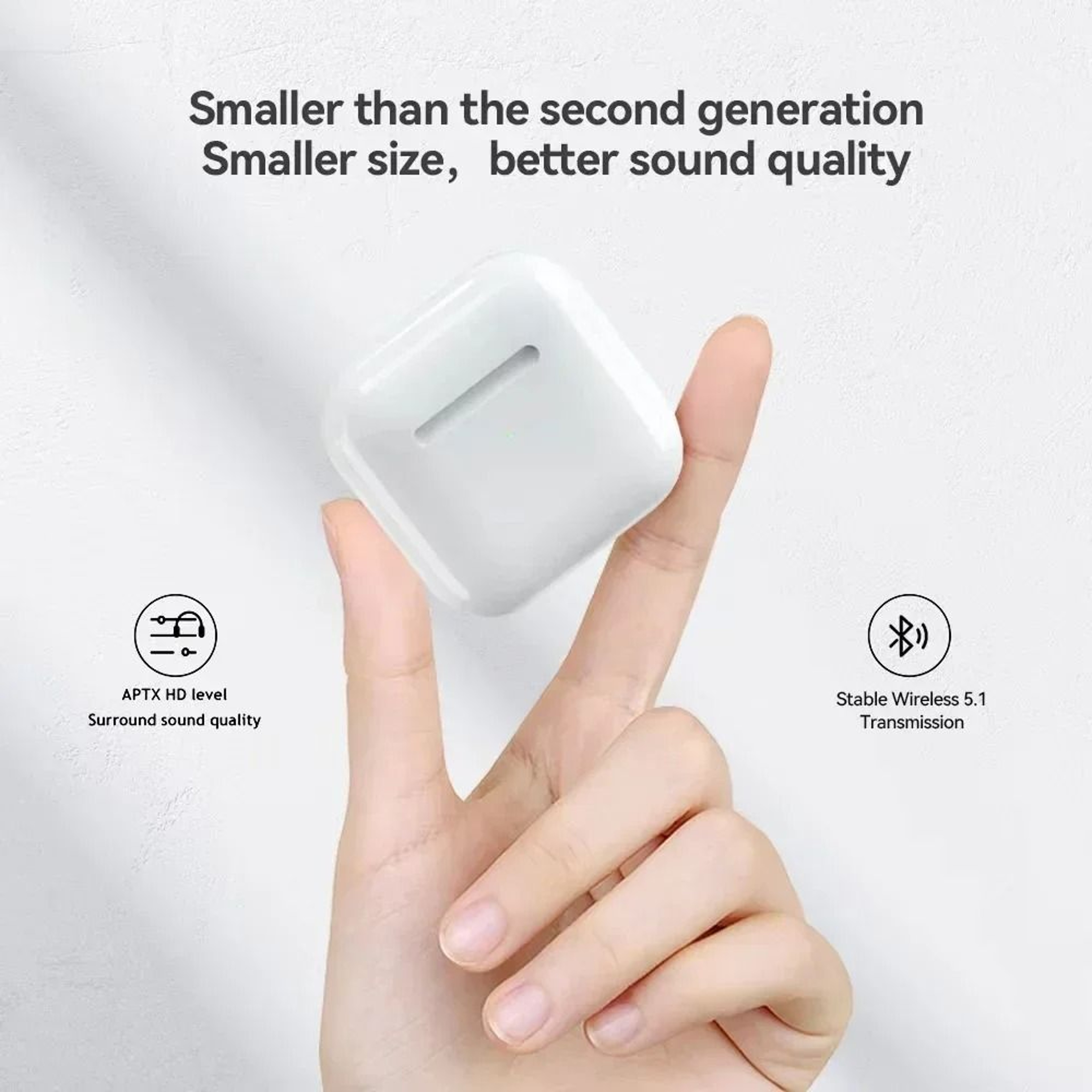 TWS Wireless Bluetooth Earphones With Touch Control And Charging Case 1