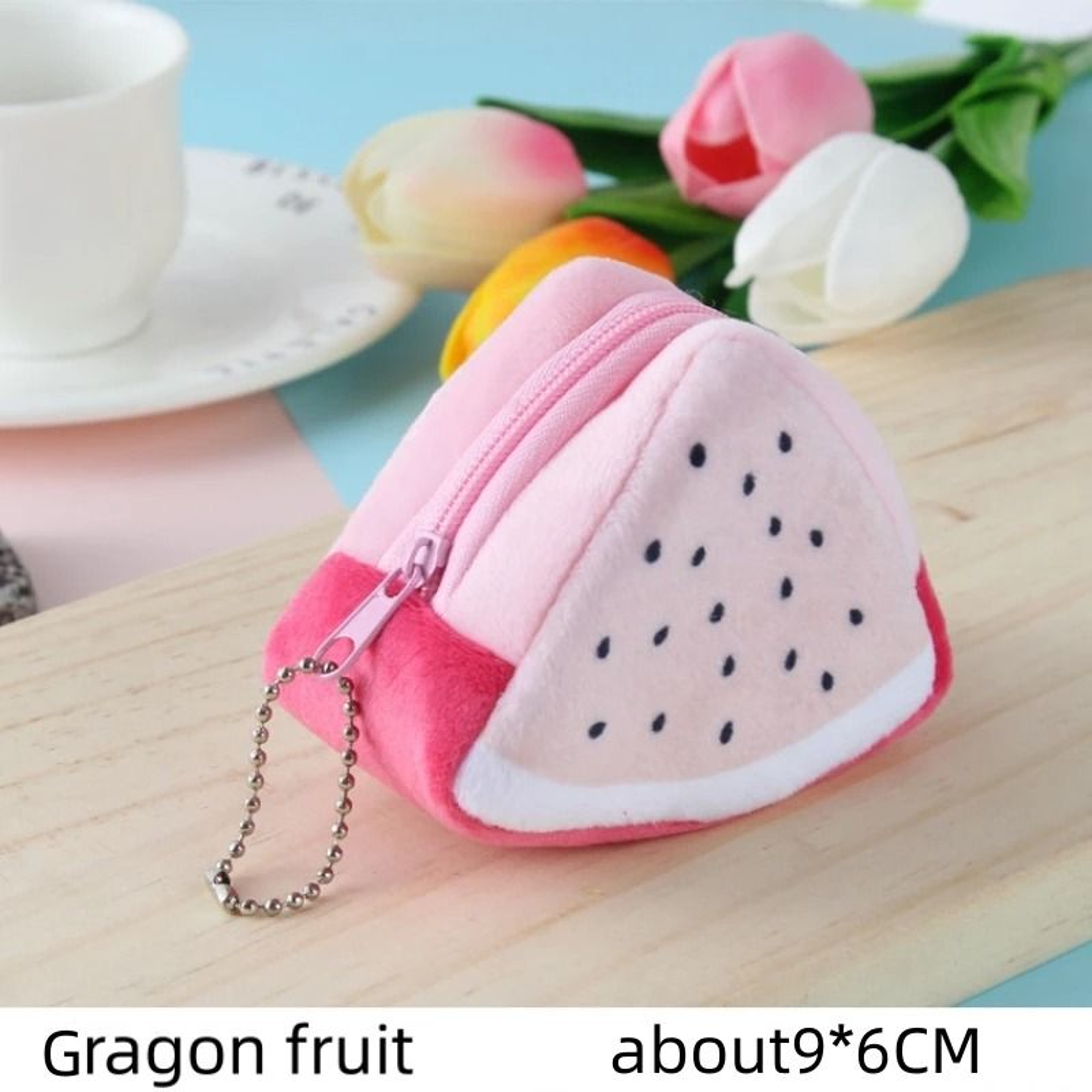 Fruit Plush Coin Purse  Cute 3D Mini Wallet For Kids And Adults 2