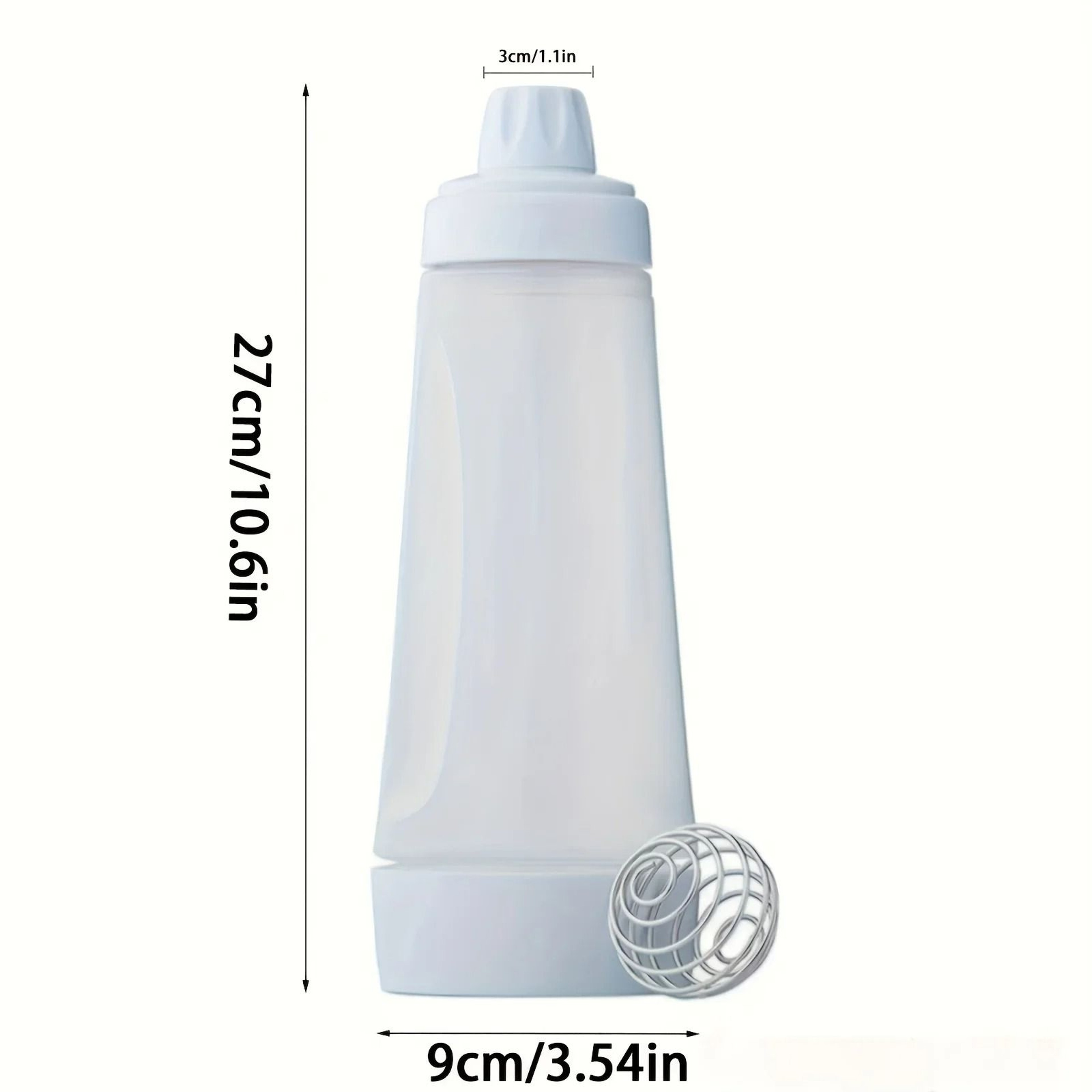 Pancake Batter Mixer Bottle With Blender Ball 5