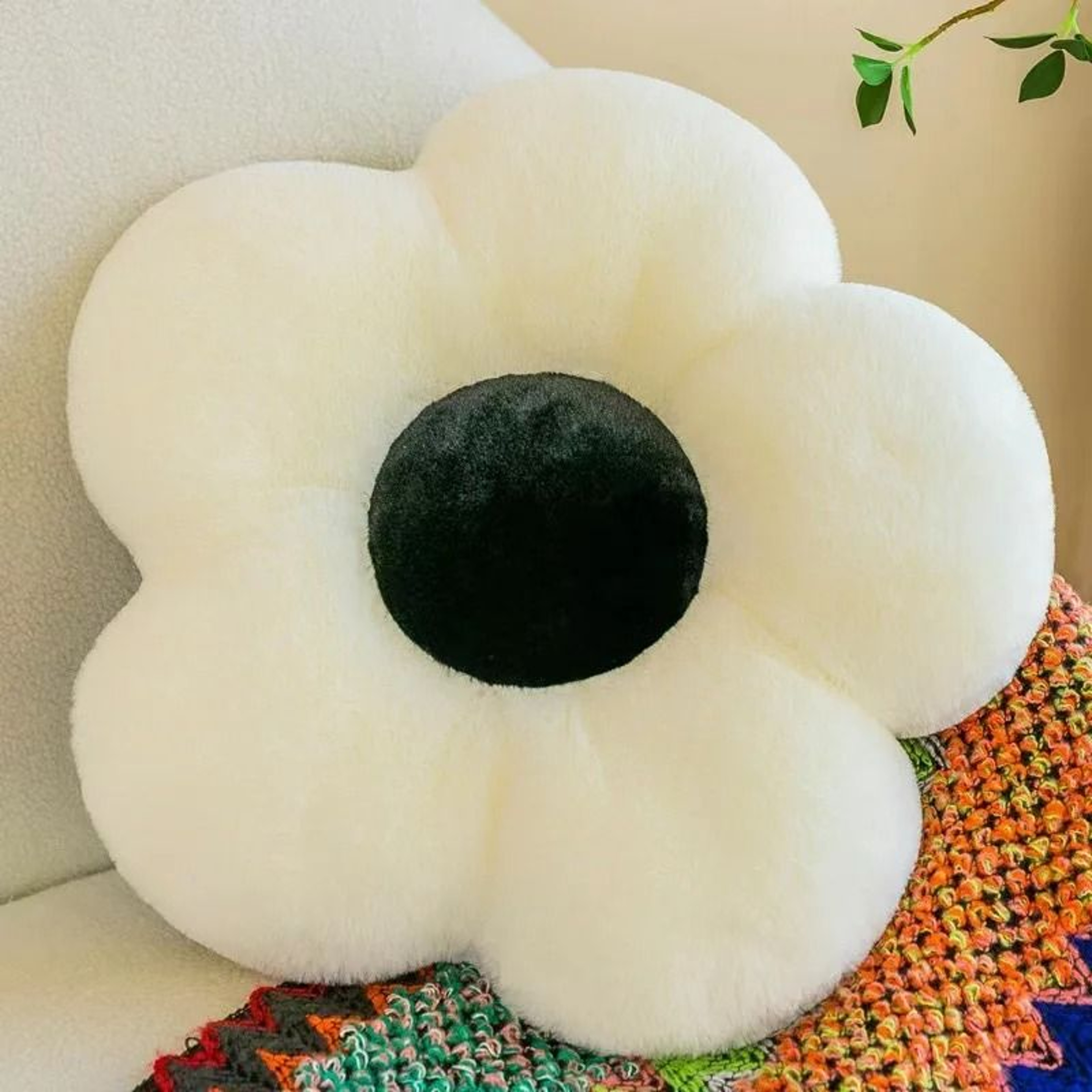 Round Flower Chair Cushion 8