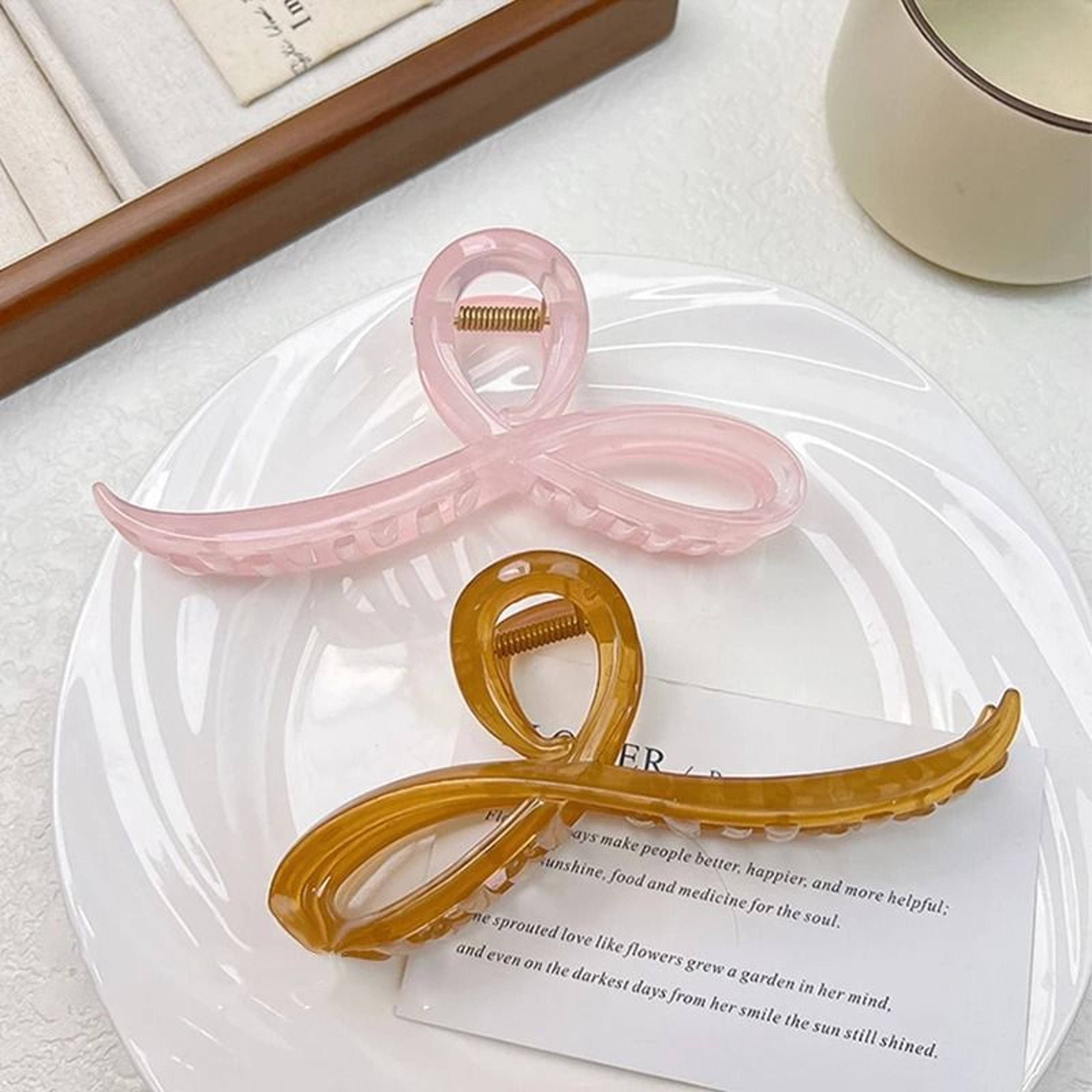 Jelly Bow Hair Claw Clip 5