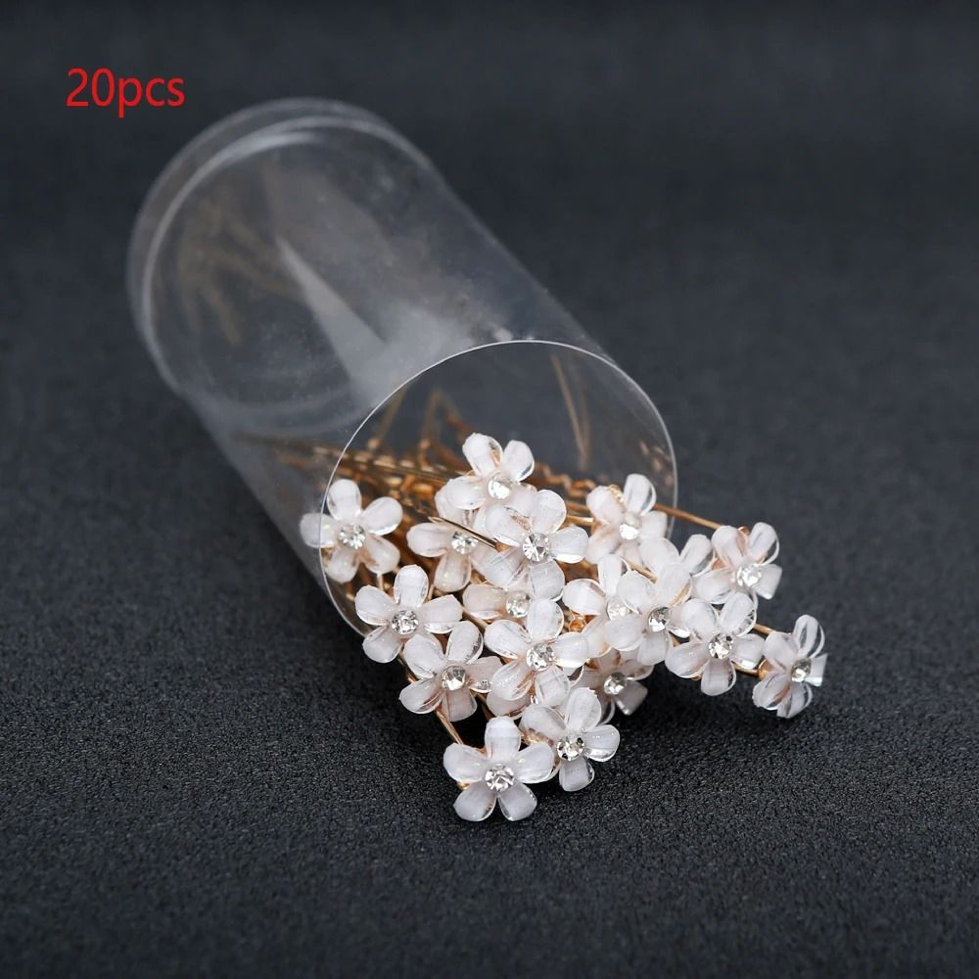 Elegant Pearl Wedding Hair Sticks Set 0
