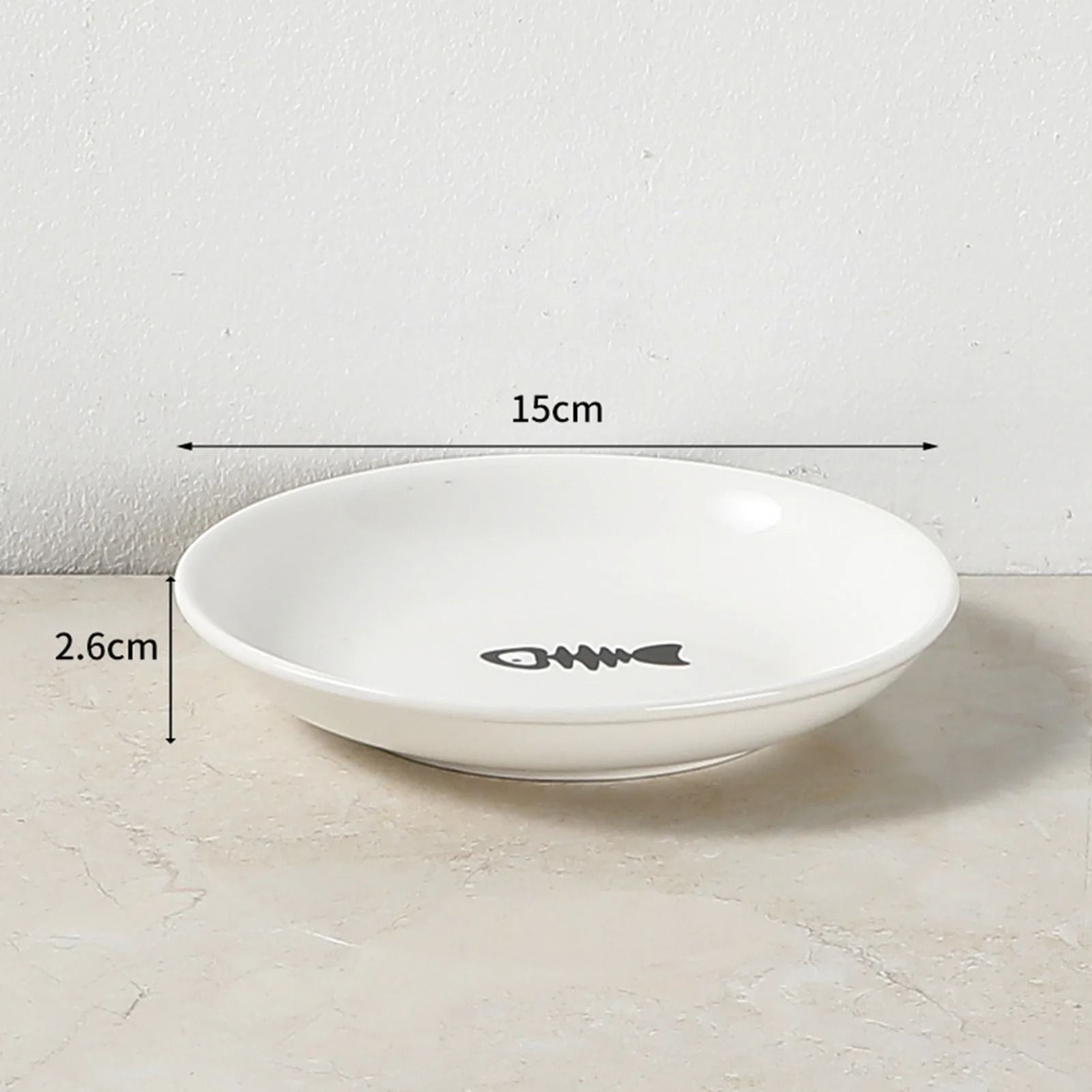 Ceramic Cat Food Bowl With Optional Raised Iron Stand 8