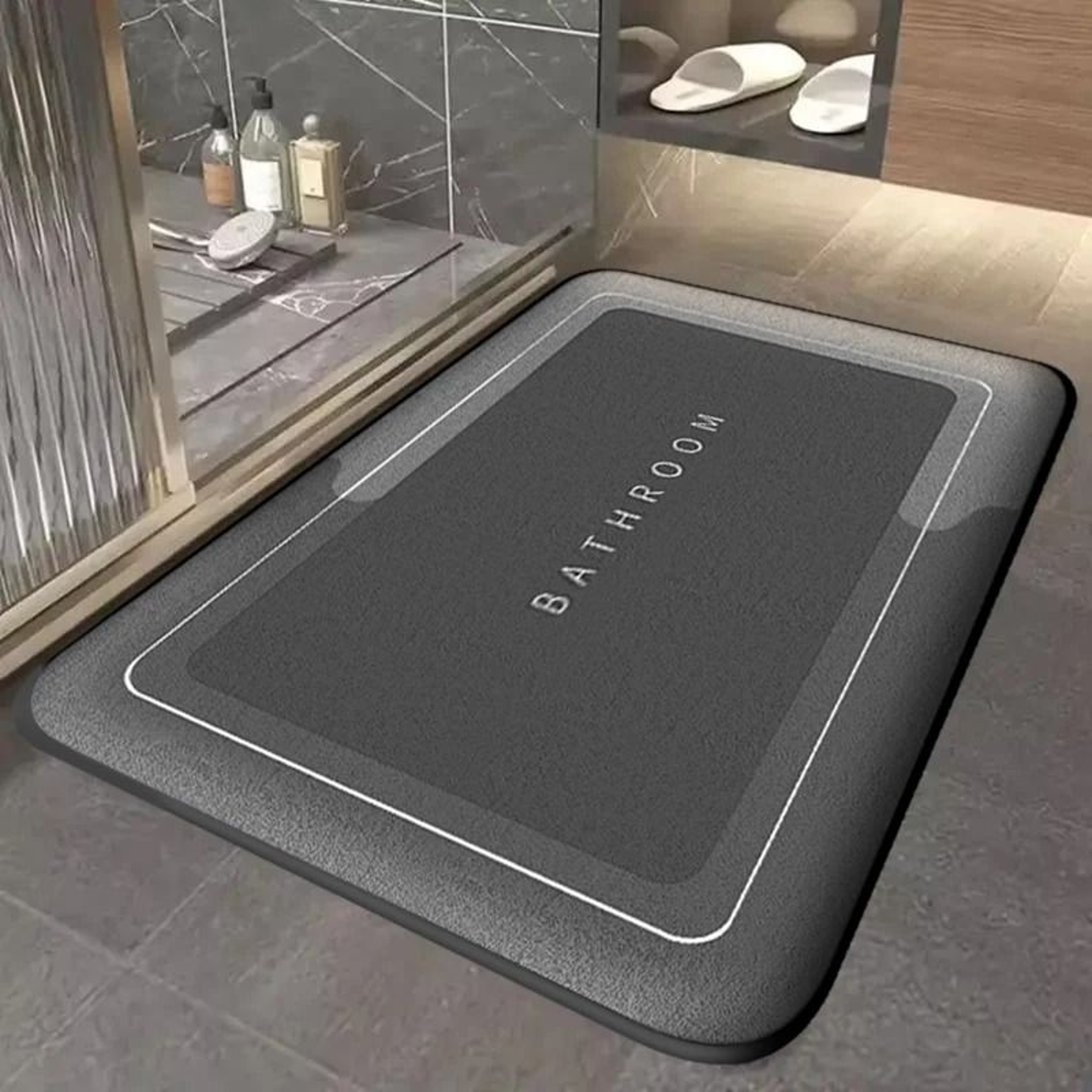 Thickened Absorbent QuickDry Door Mat For Bathroom Entryway And Kitchen 0