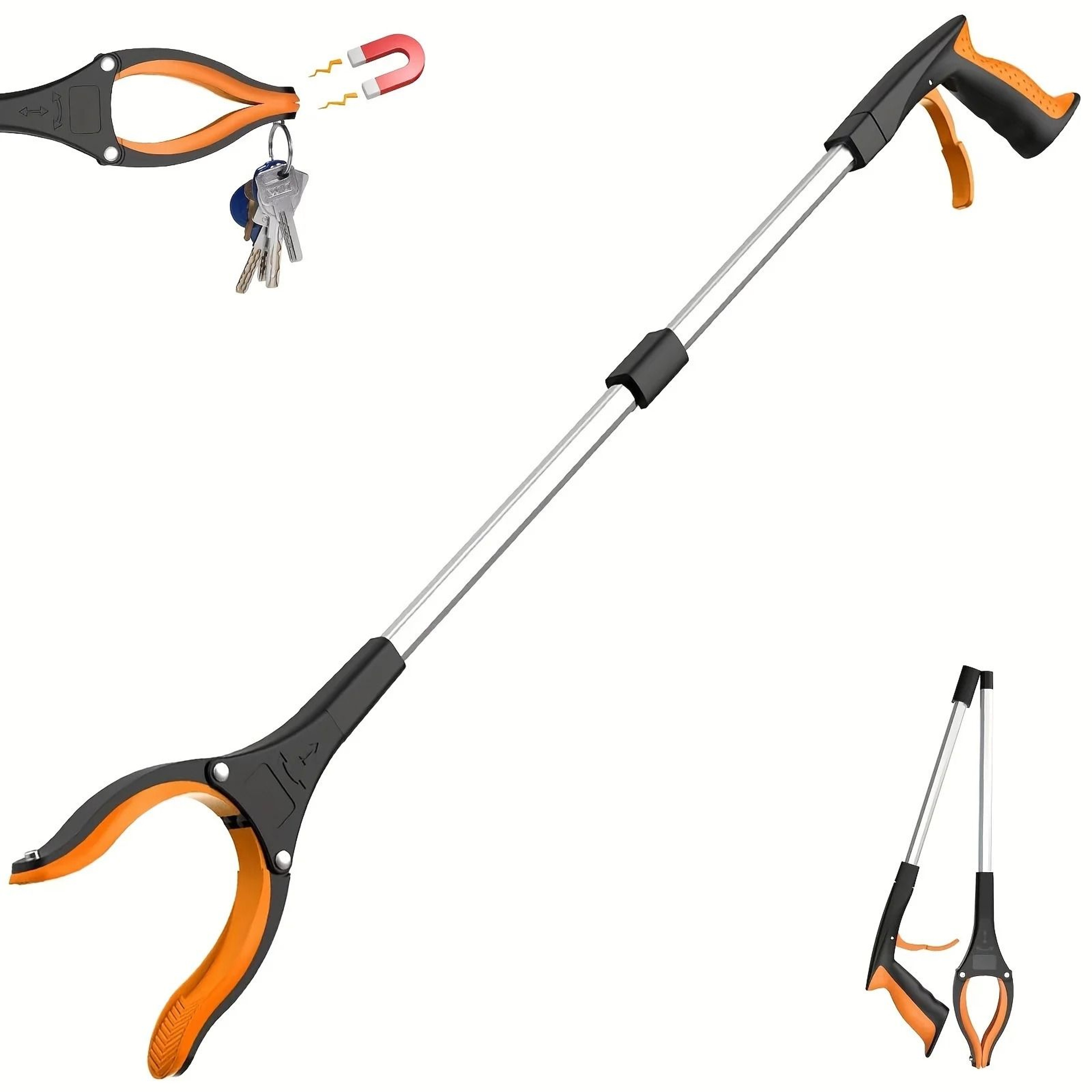 Garbage Picker Gripper  32 Inch Lightweight HeavyDuty Reaching Tool For Seniors 9