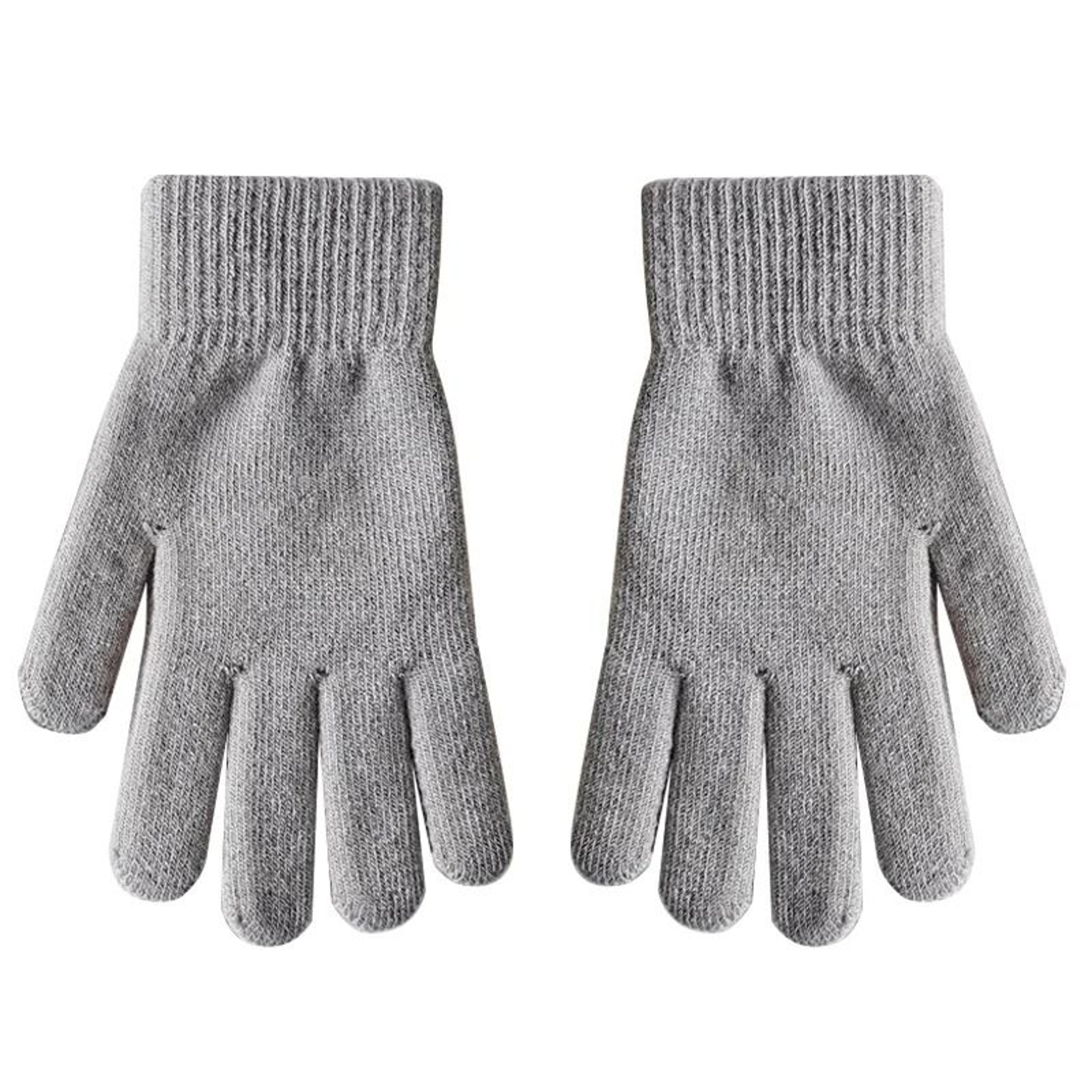 Women Knitted Winter Gloves Full Finger Mittens 11