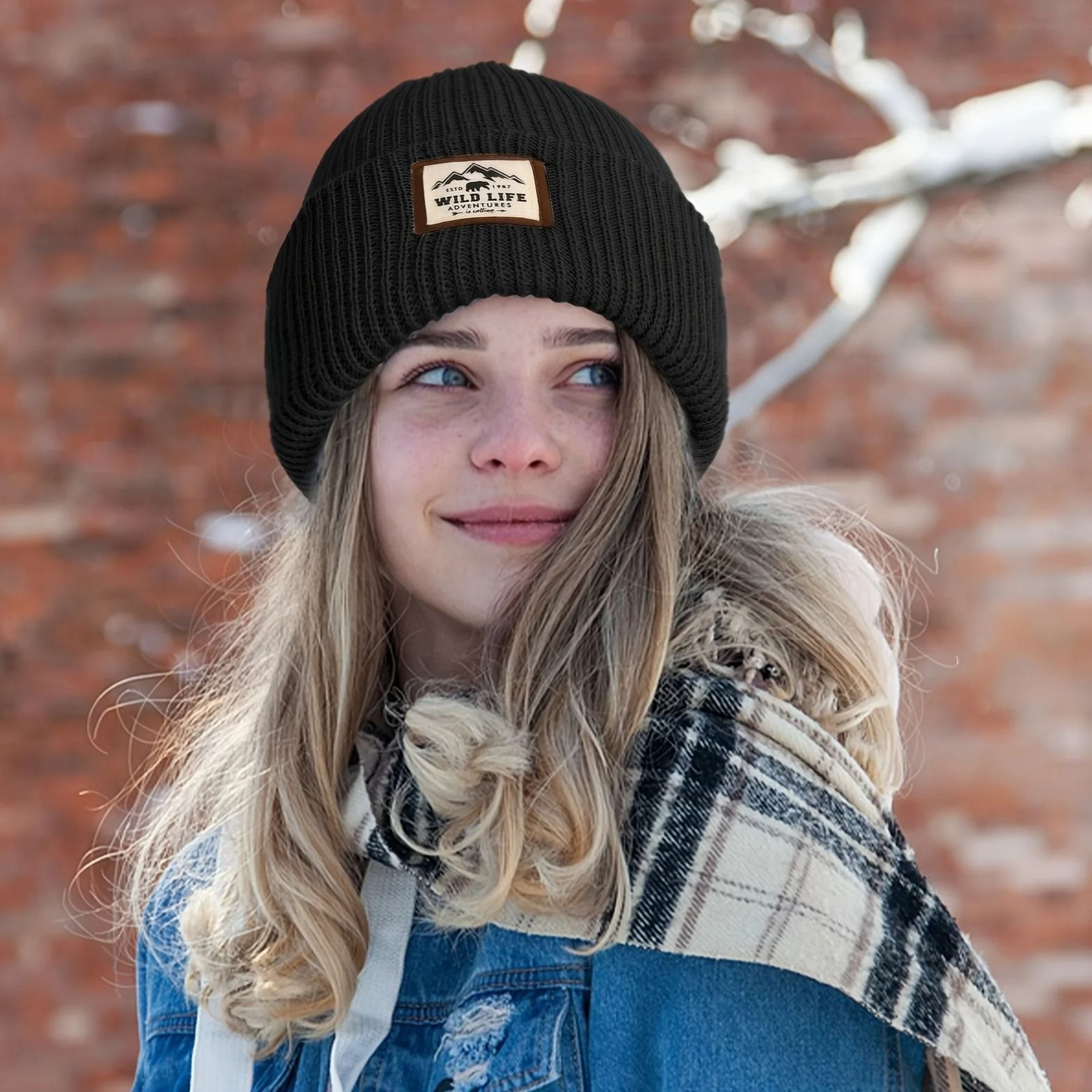 Outdoor Fleece Sports Hat Winter Windproof Beanie 3