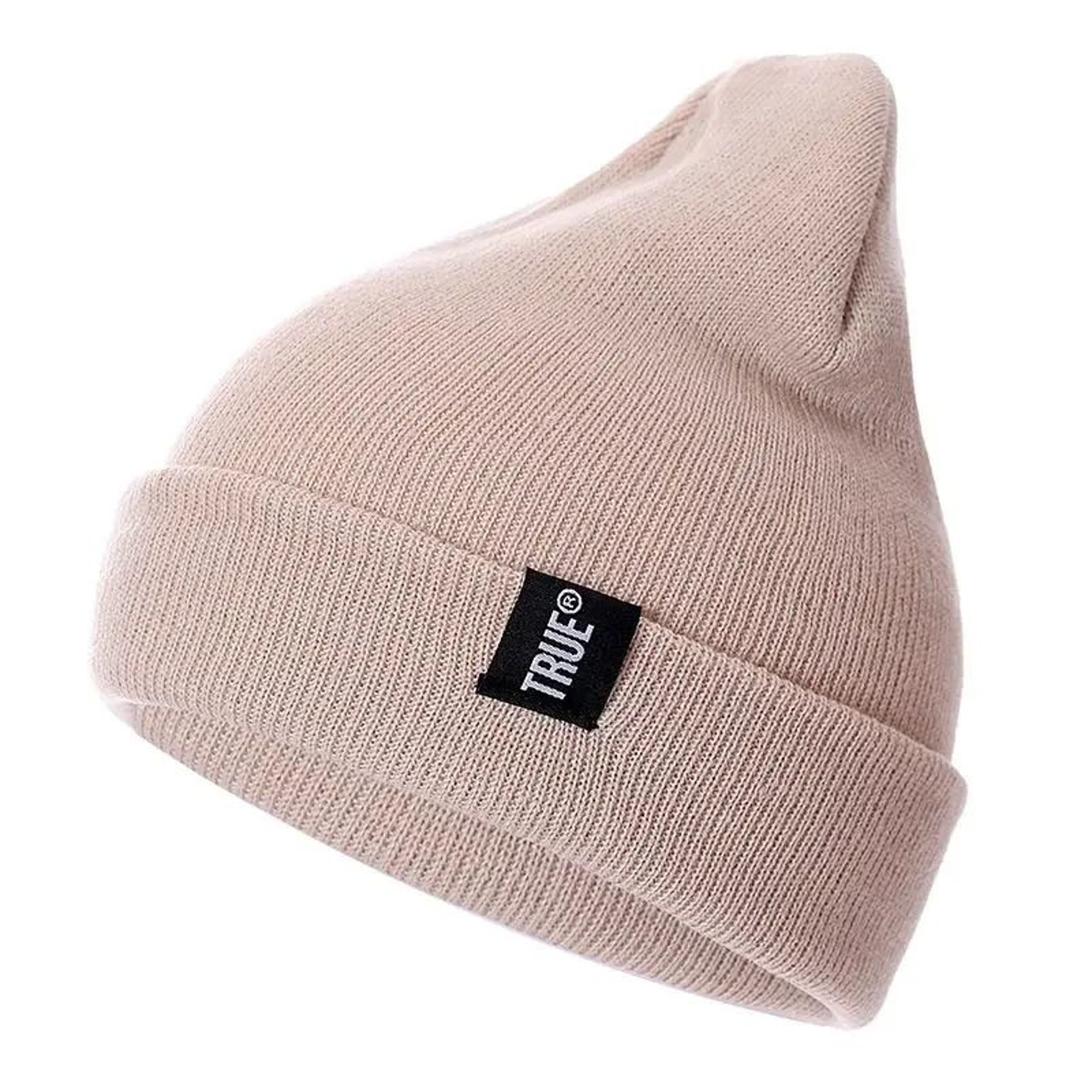 Casual Knitted Winter Beanie Unisex Solid Color Hat 1
