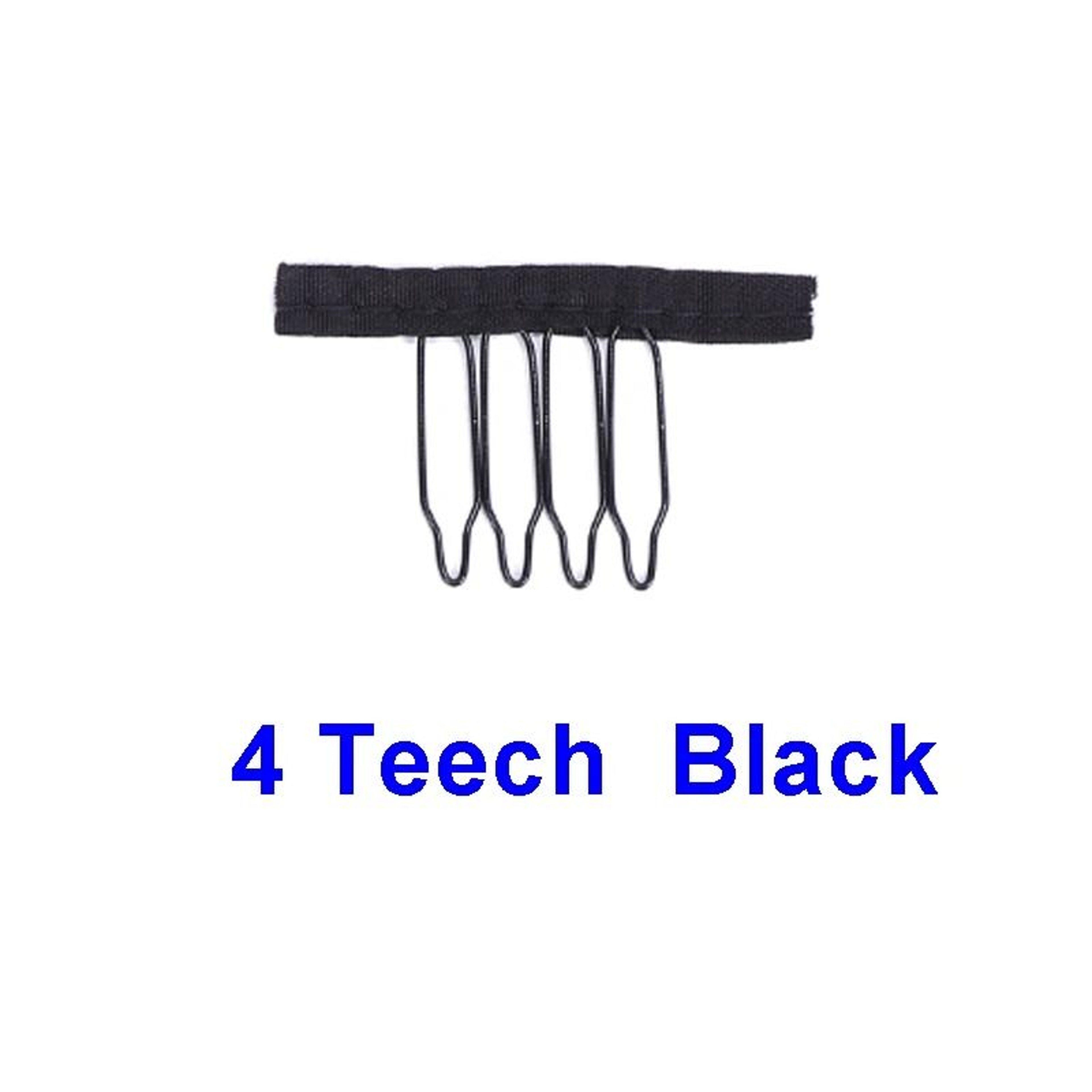 Wig Comb Clips With Stainless Steel Teeth For Hair Extensions 7