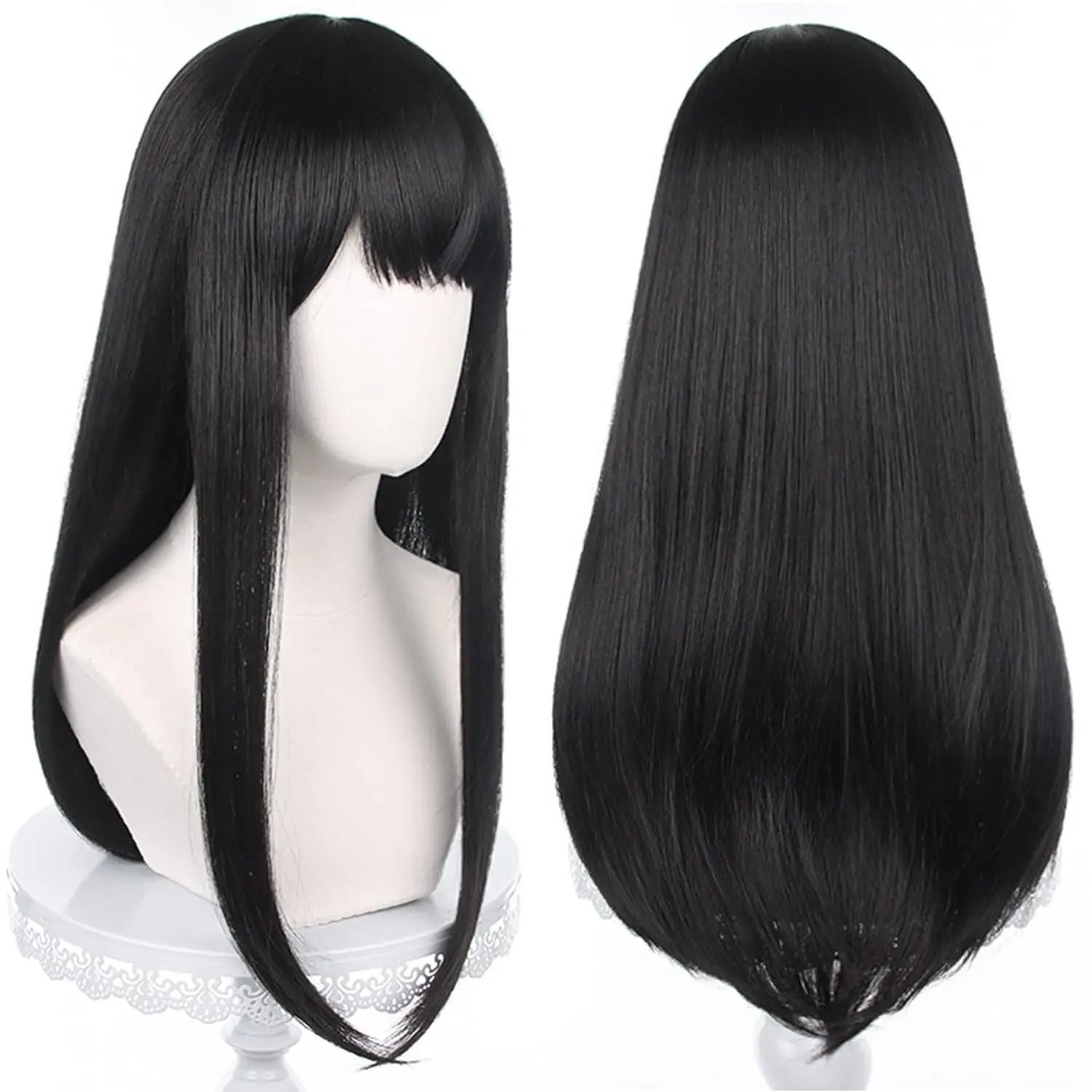 Angel Devil Orange Brown Cosplay Wig 19