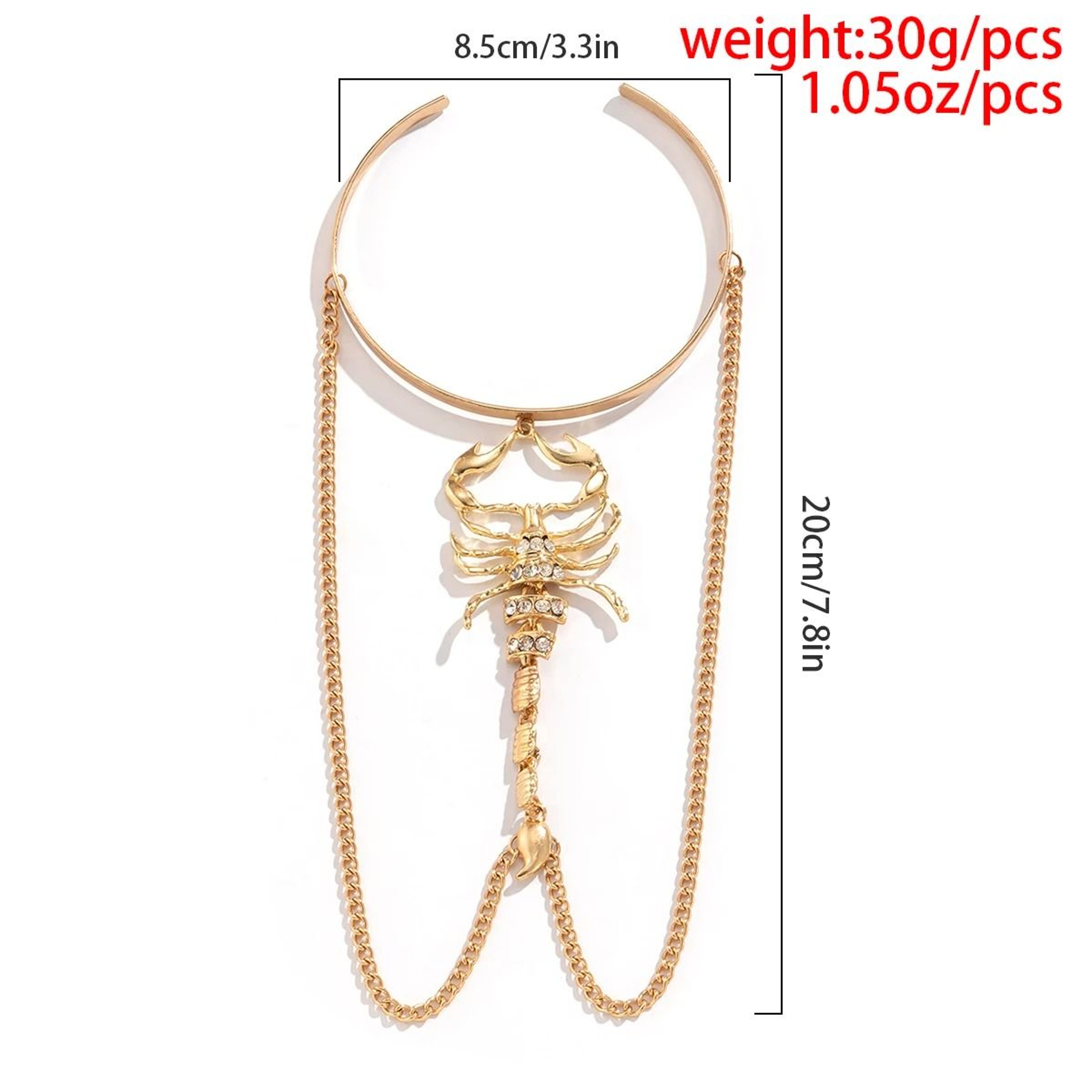 Scorpion Statement Bracelet For Women 8