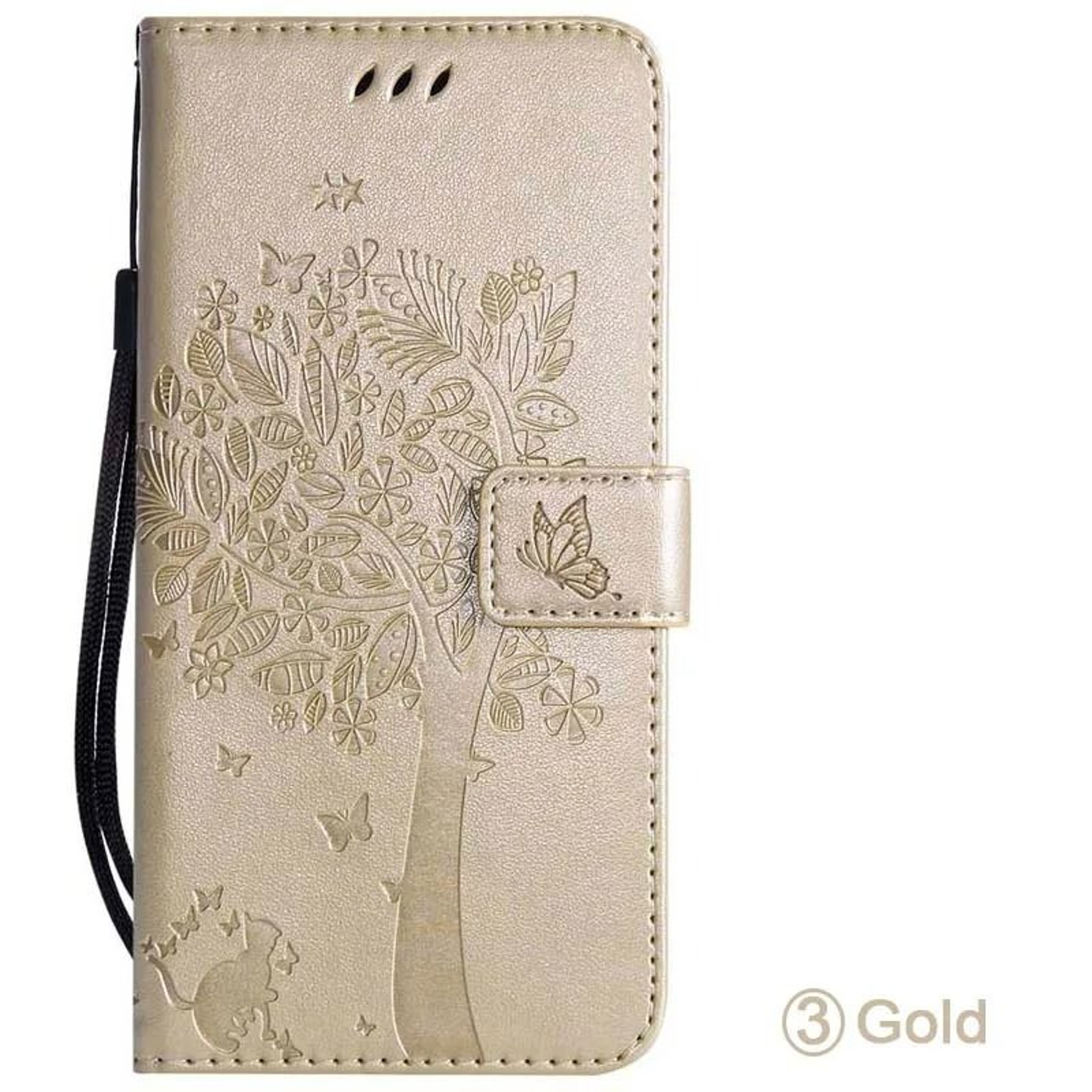 Leather Flip Wallet Phone Case With Card Holder 10