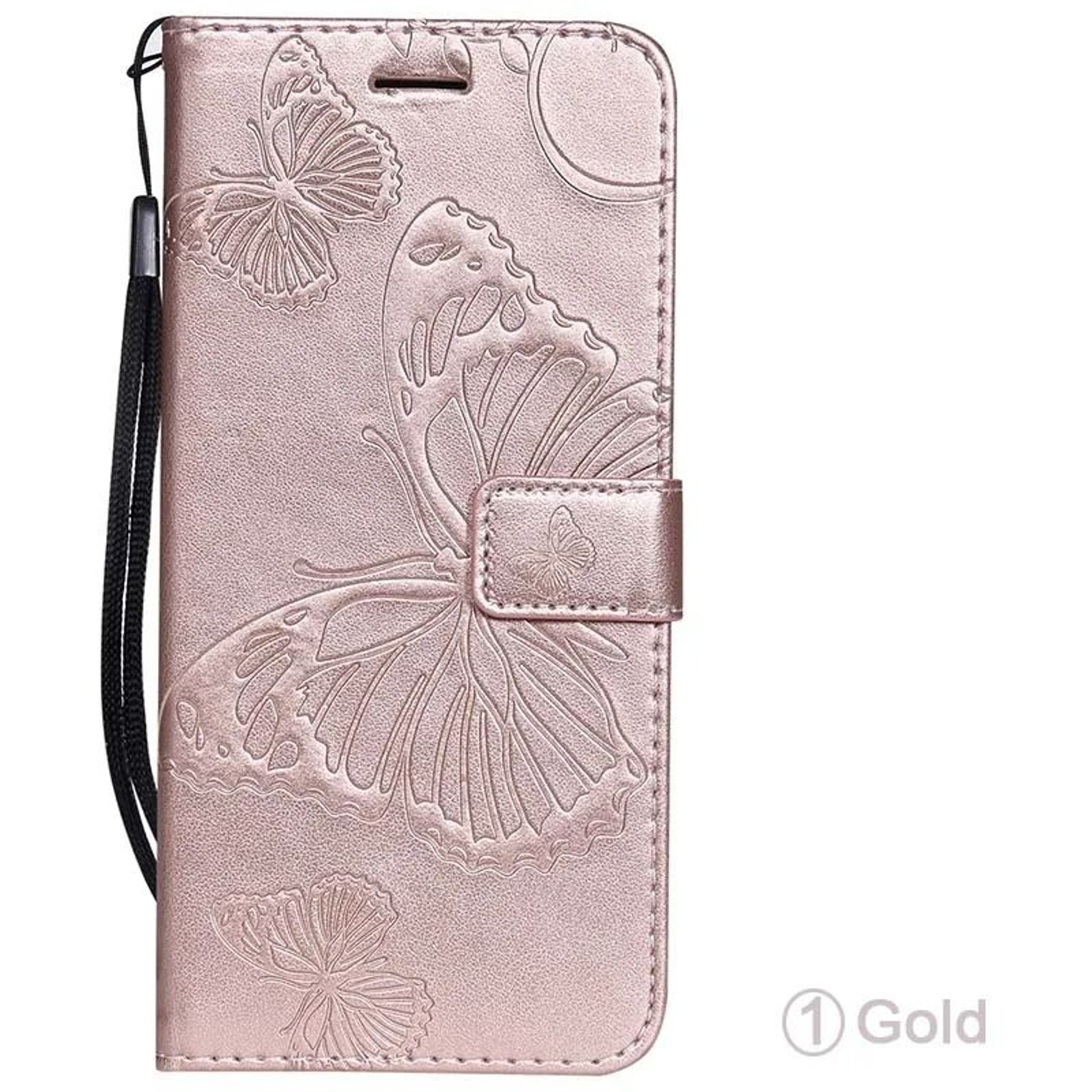 Leather Flip Wallet Phone Case With Card Holder 16