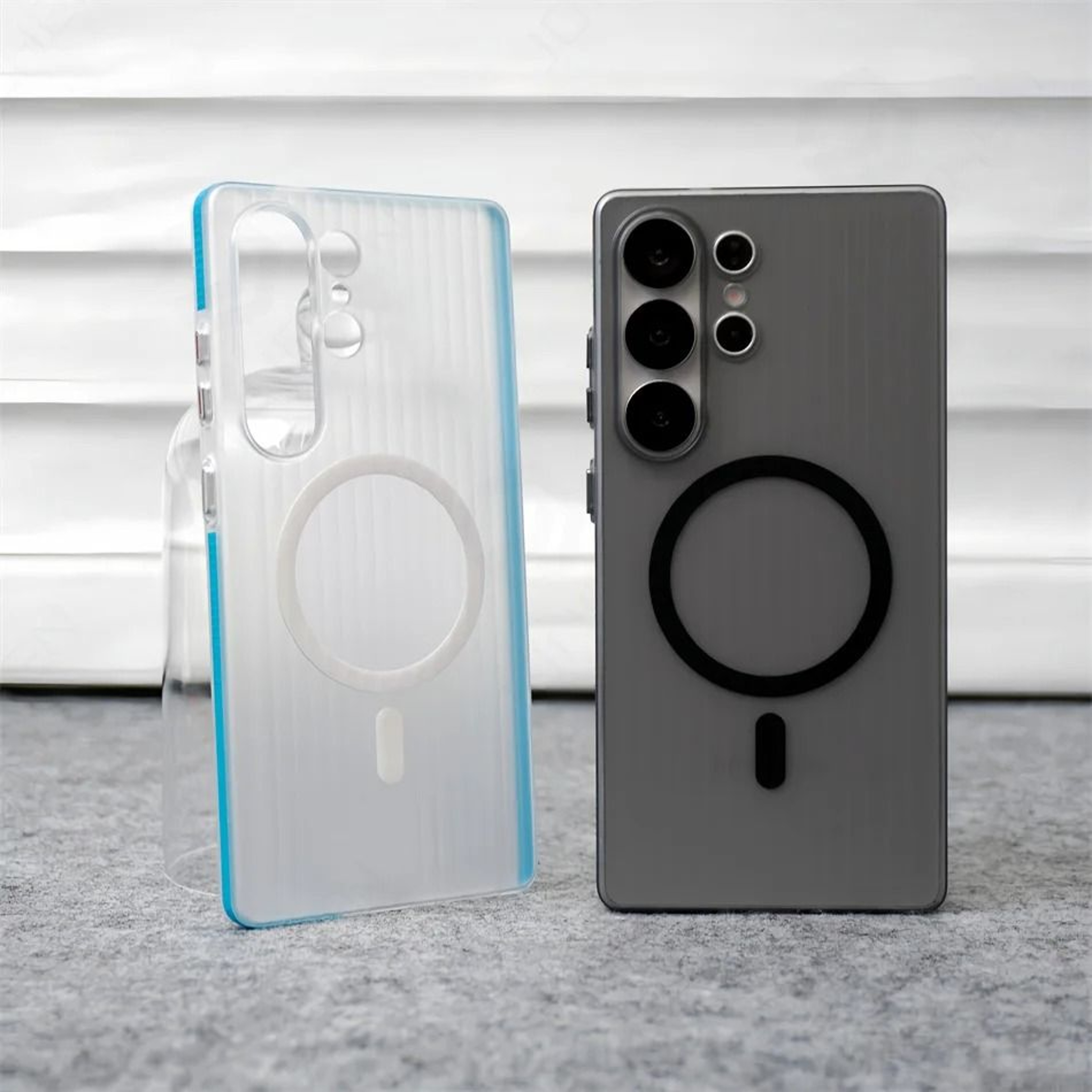 Matte Clear Hard Phone Case With 3D NonSlip Pattern 4