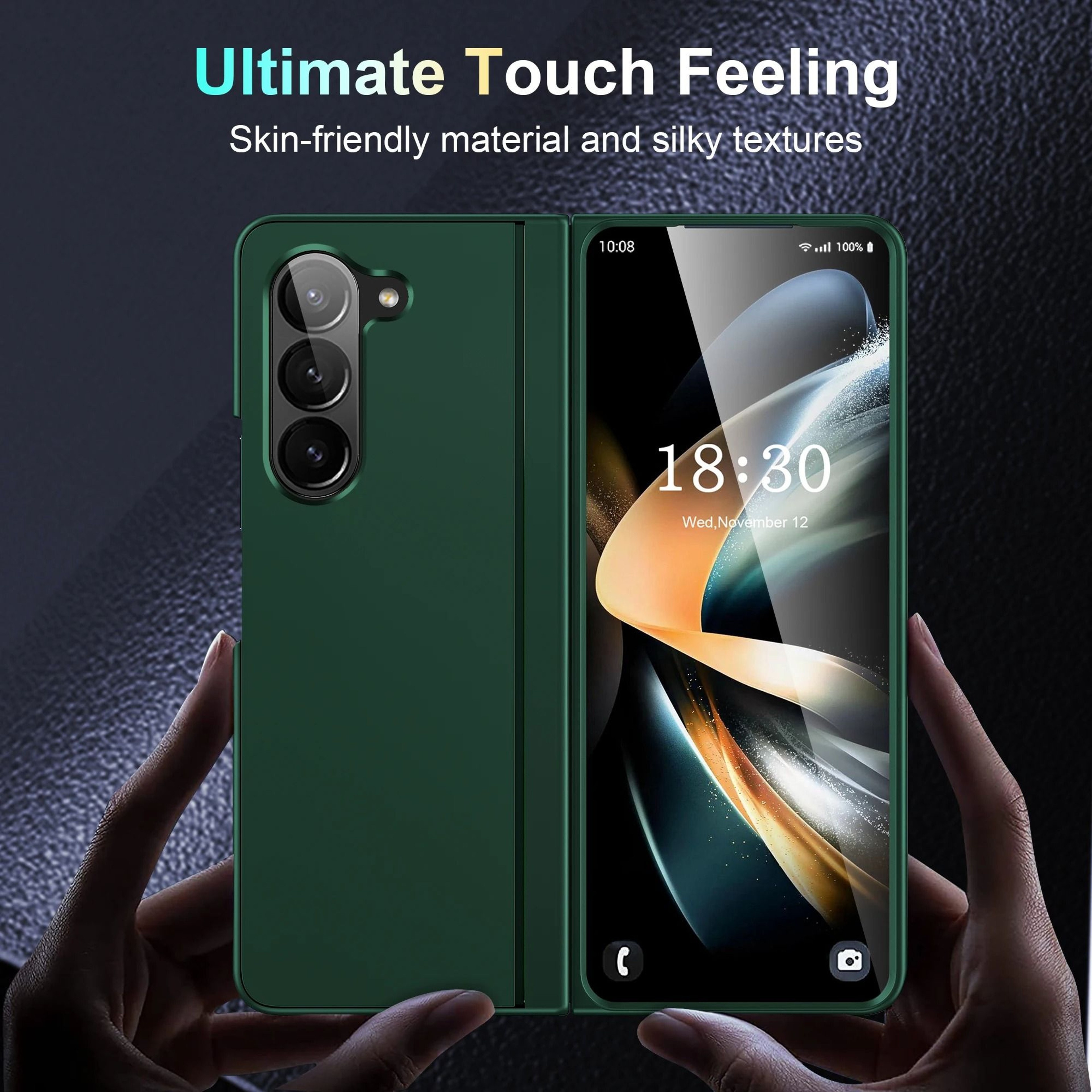 Hard Protective Case With Stand For Samsung Fold Series 2