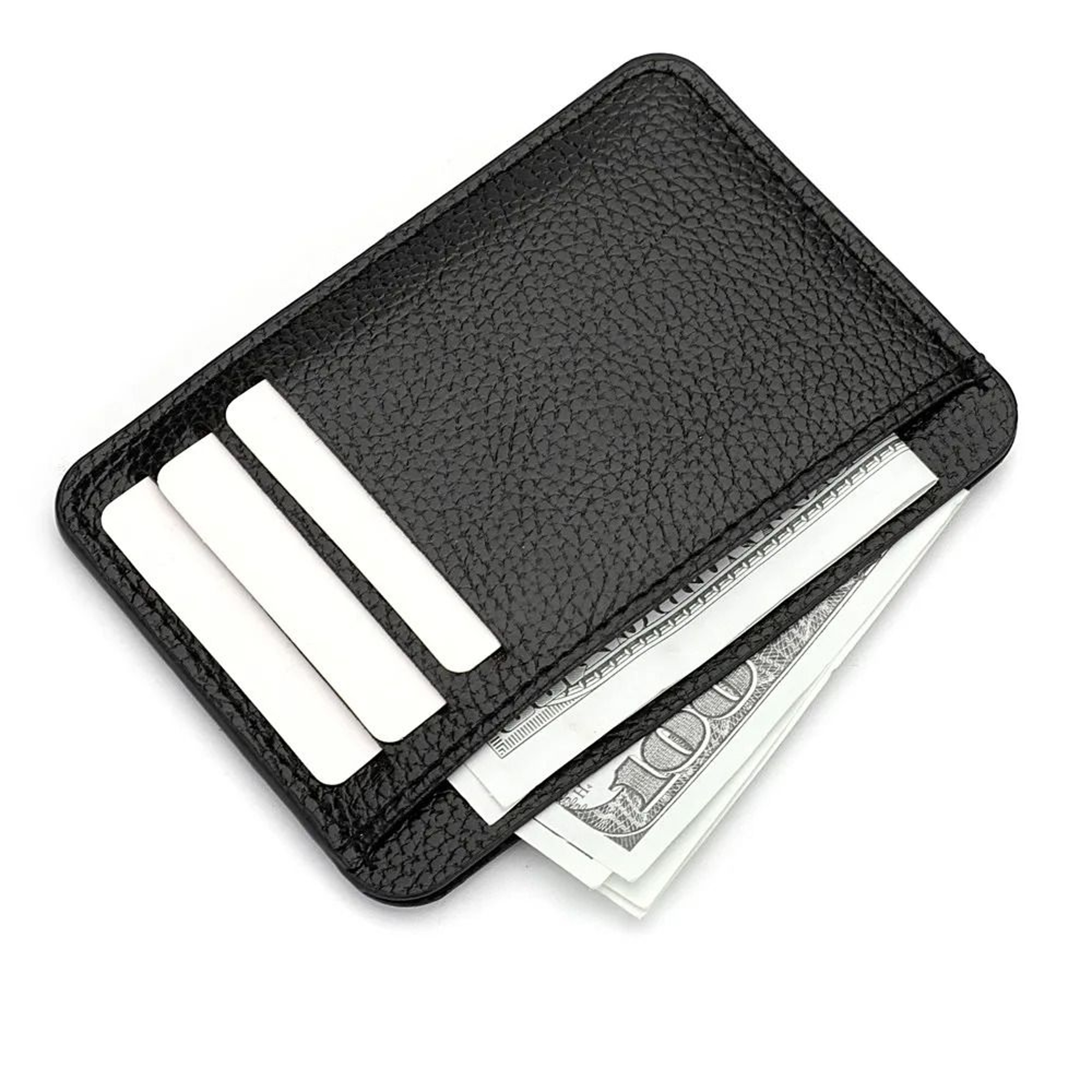 Ultra Thin Soft PU Leather Mini Credit Card Wallet  Slim Pocket Card Holder 7