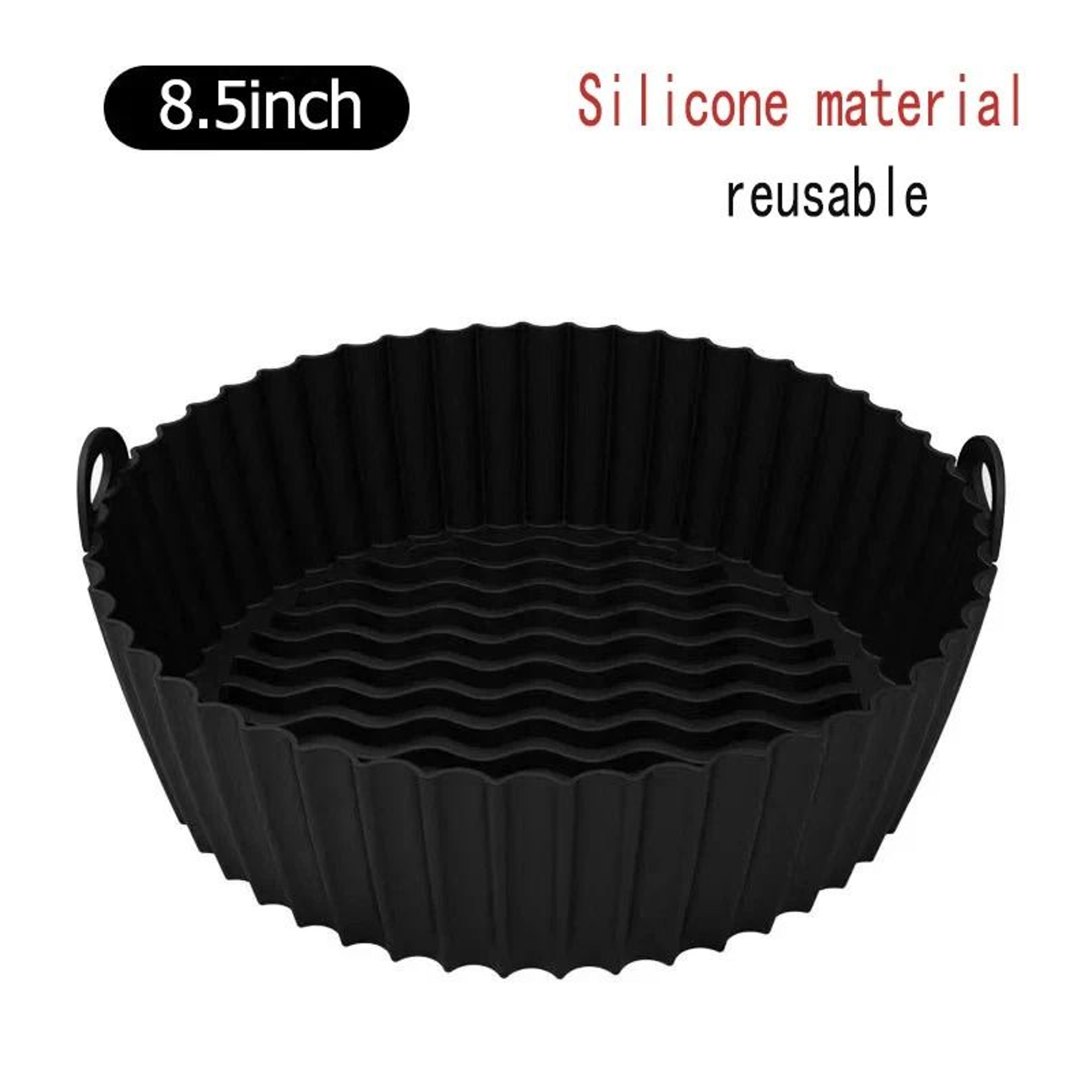 50 Piece Round Air Fryer Disposable Paper Liners 17