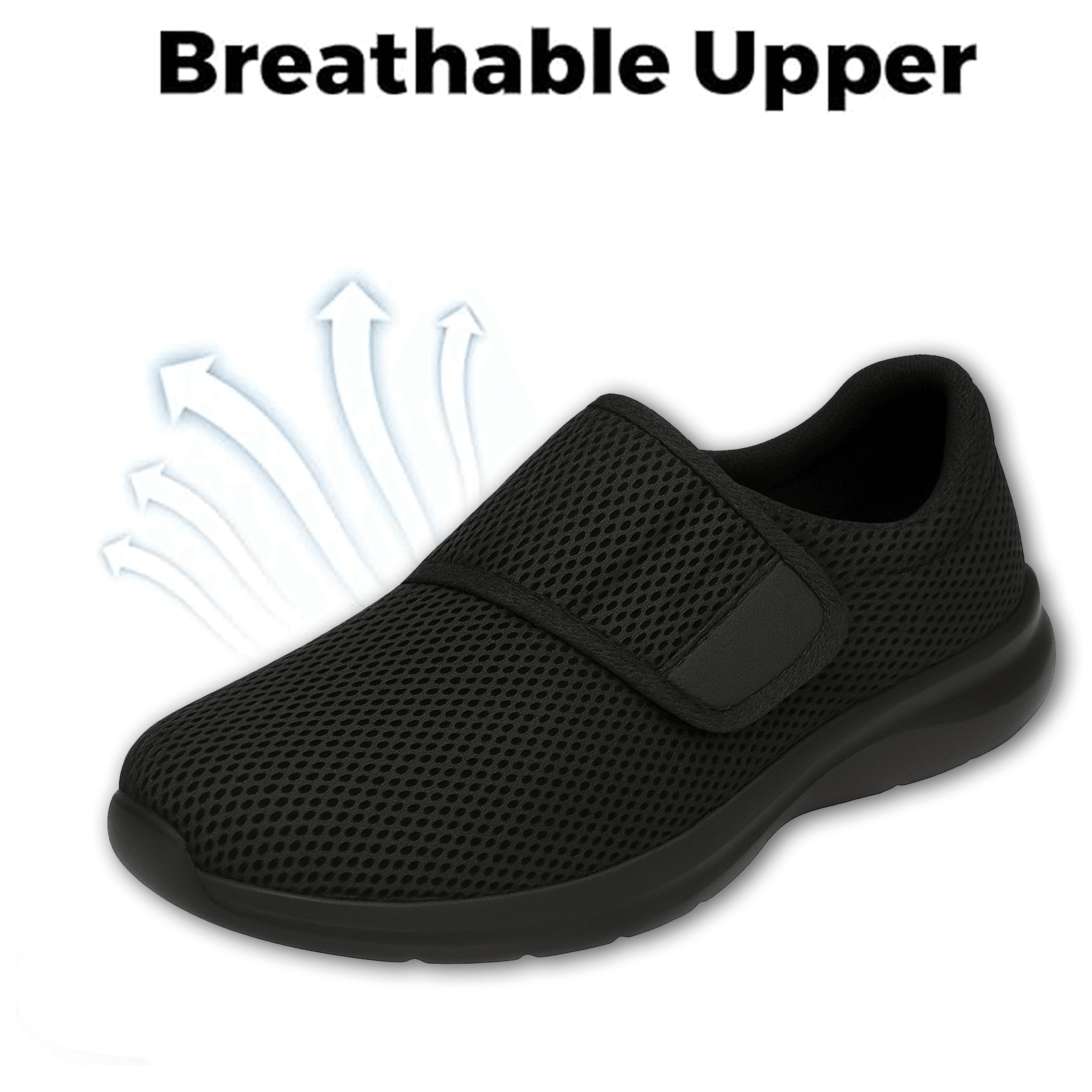 Orthopedic Unisex Walking Shoes For Swollen Feet And Diabetic Comfort 3