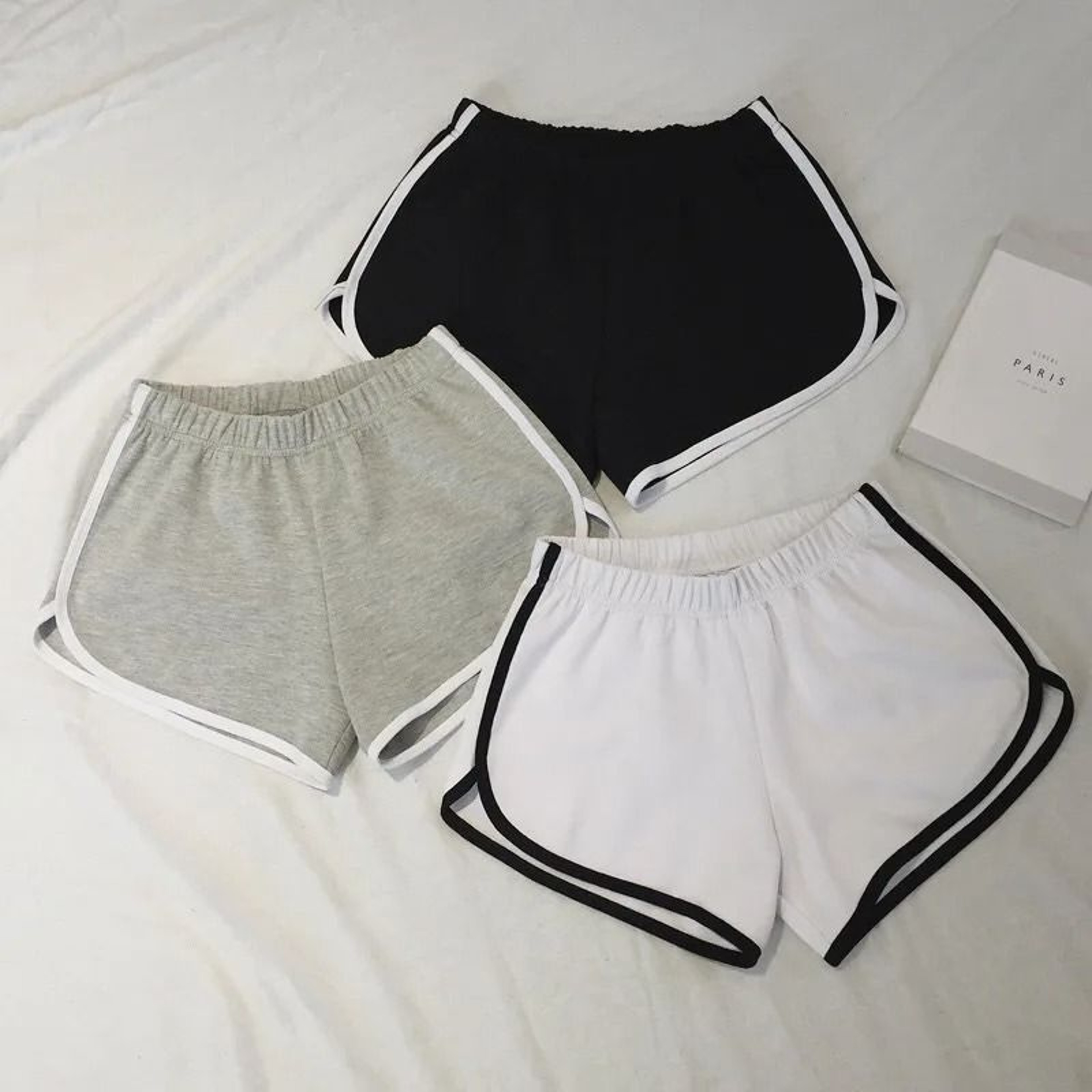 Womens Elastic High Waist Quick Dry Running Shorts 5