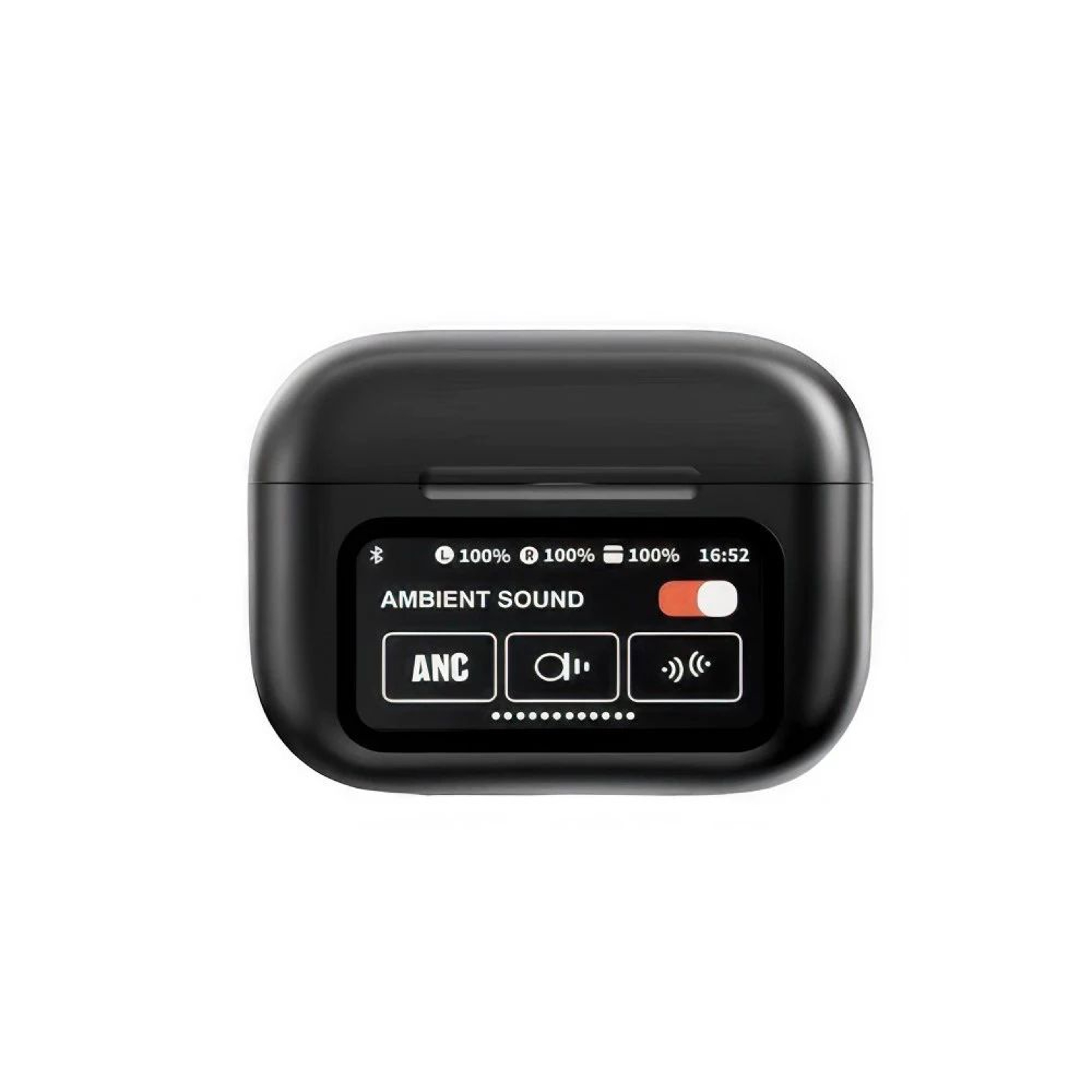 Bluetooth Configuration Headset, Smart LCD Color Screen, Wireless Active Noise Reduction, Super Long Battery Life – view 2