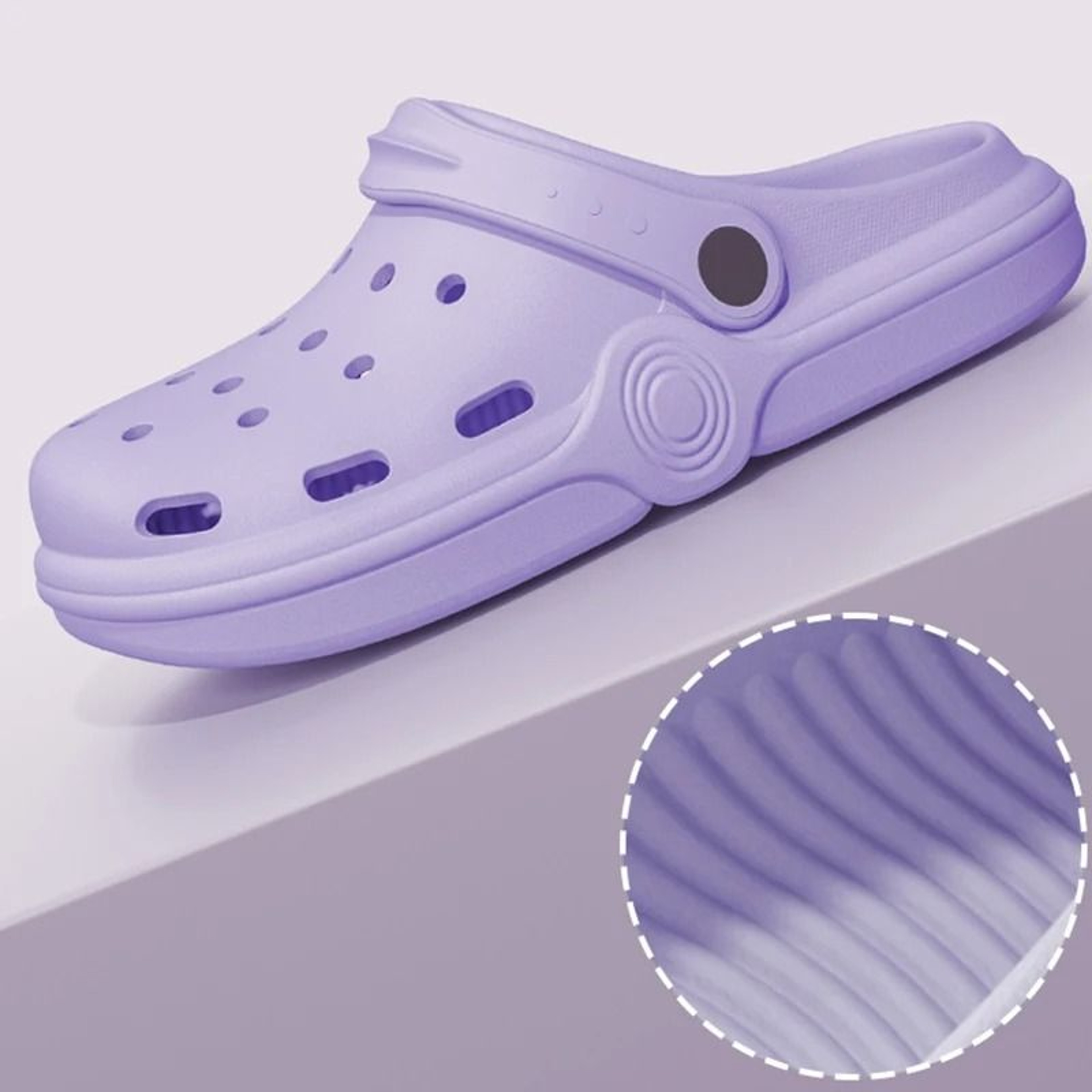 Womens Summer Thick Sole Anti Slip Work And Beach Sandals 3