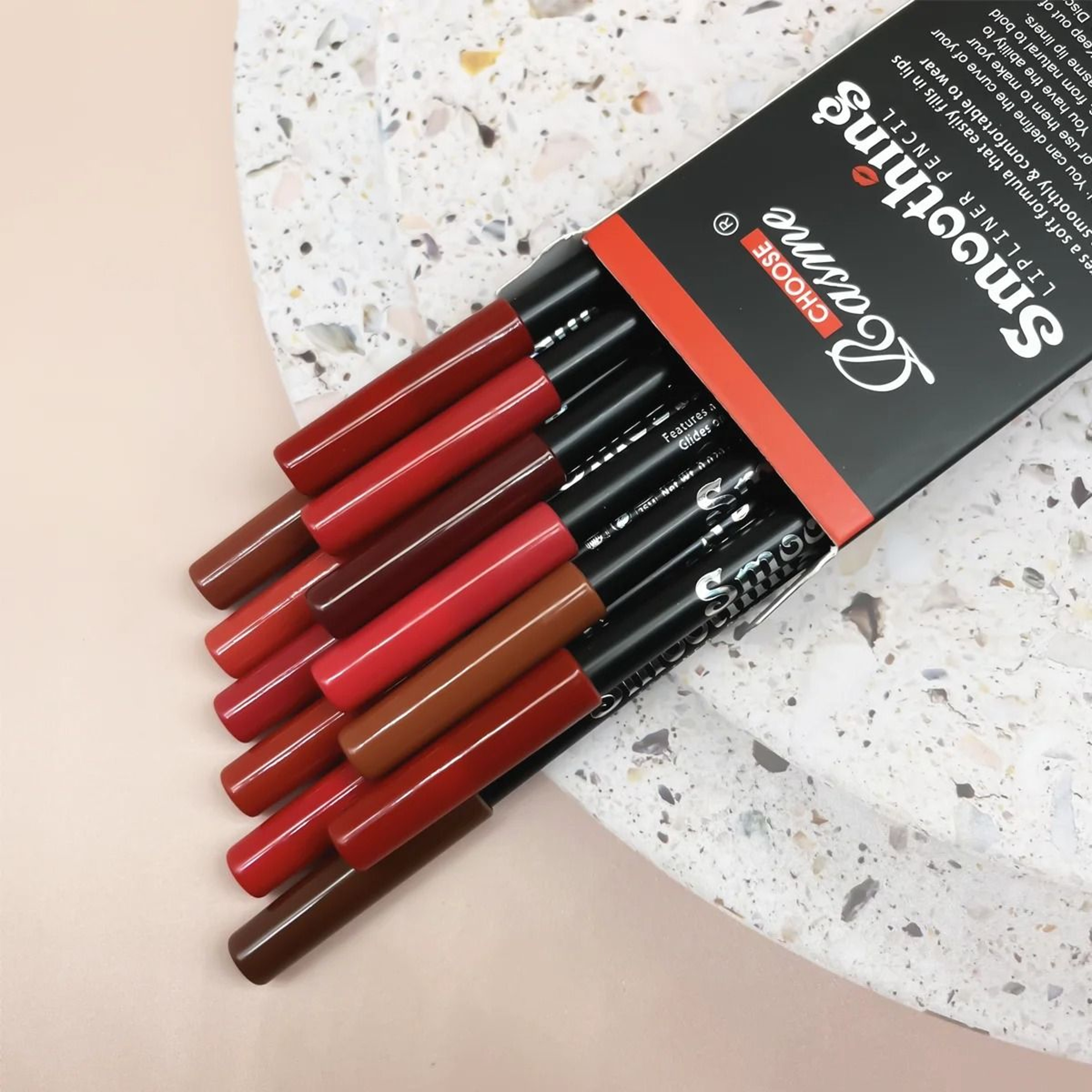 Long Lasting Lip Liner And Matte Lipstick Set 0