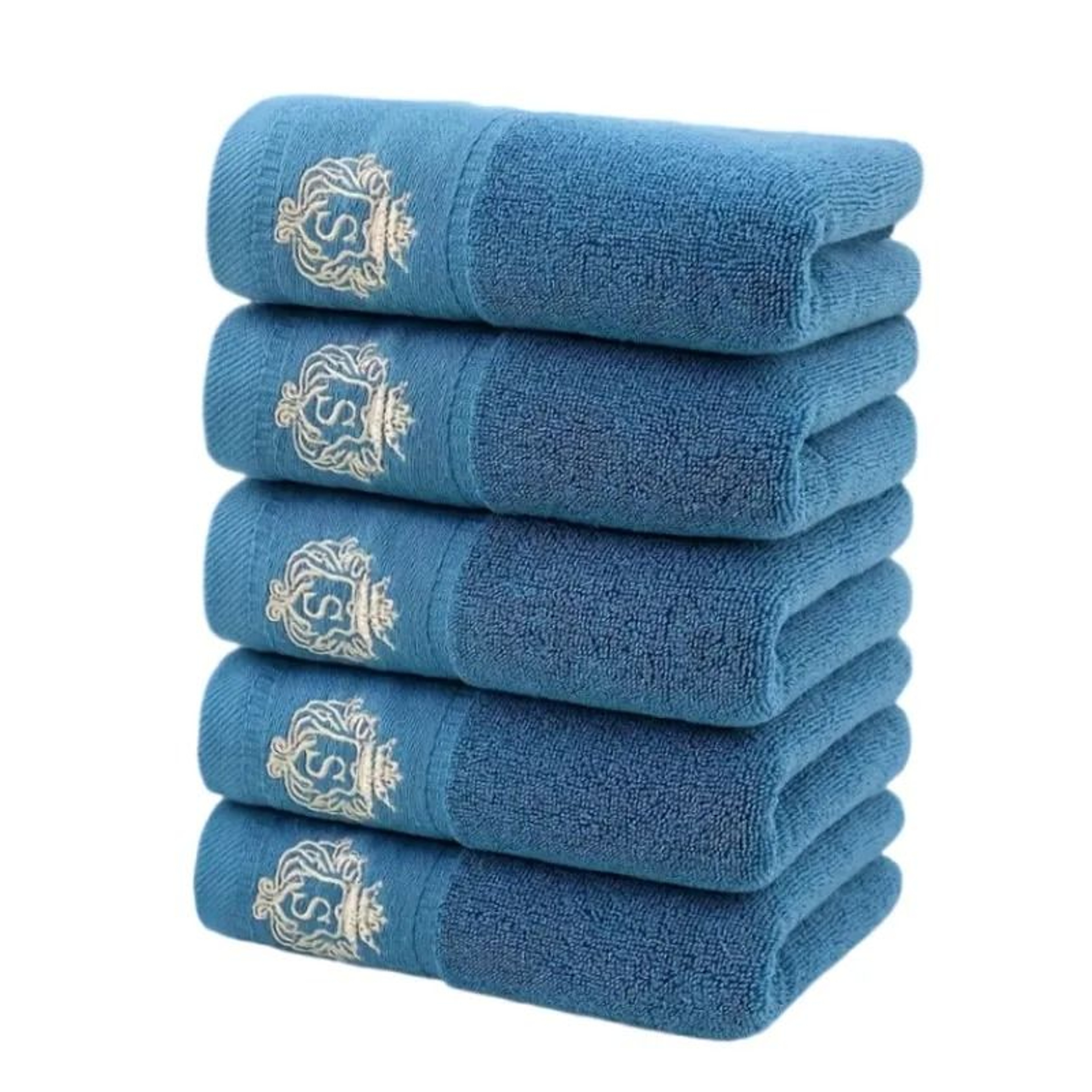 Bathroom Cotton Towel Soft Absorbent Hand And Bath Towel Set 0