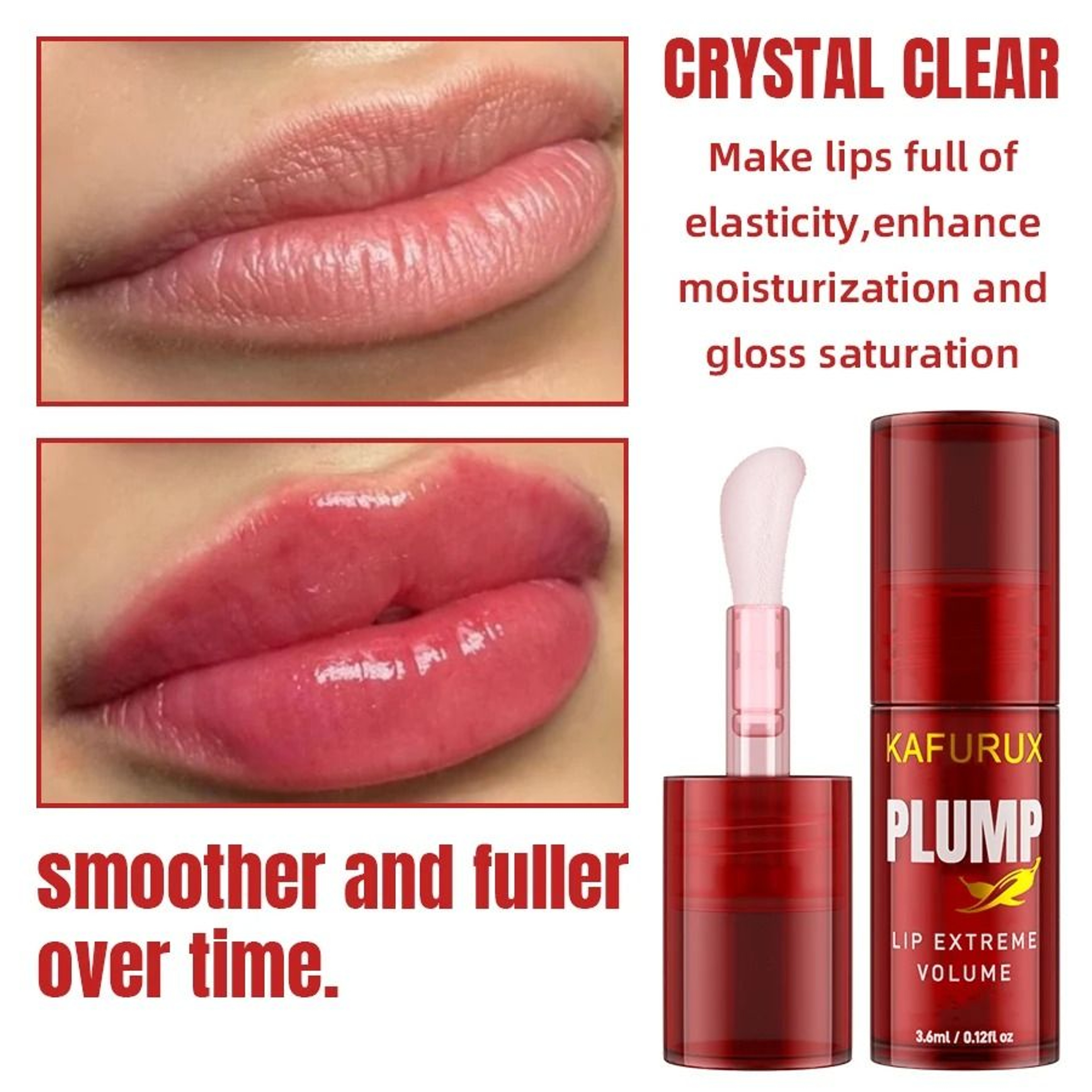Lip Plump Oil Serum Long Lasting Moisturizing Gloss 4