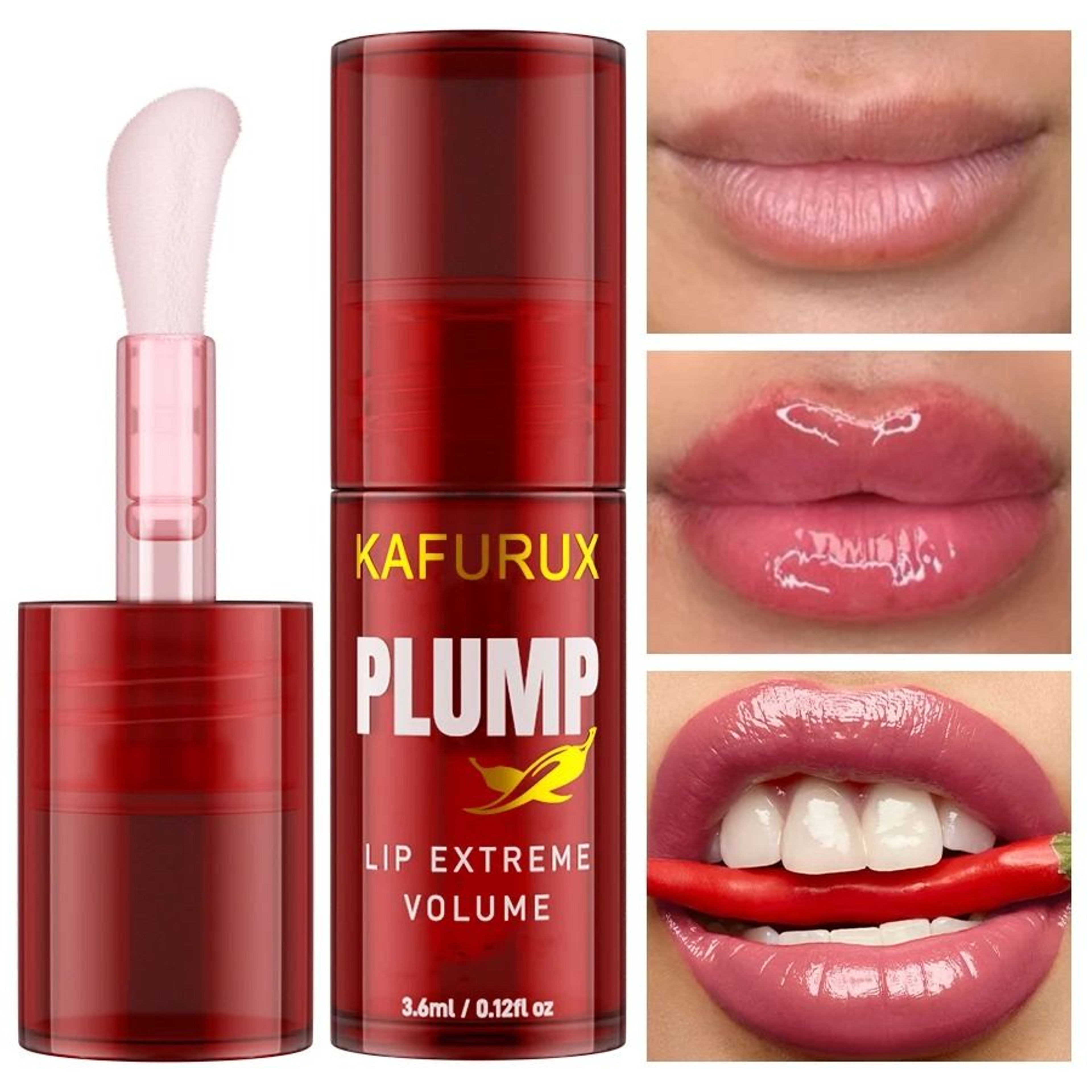 Lip Plump Oil Serum Long Lasting Moisturizing Gloss 6