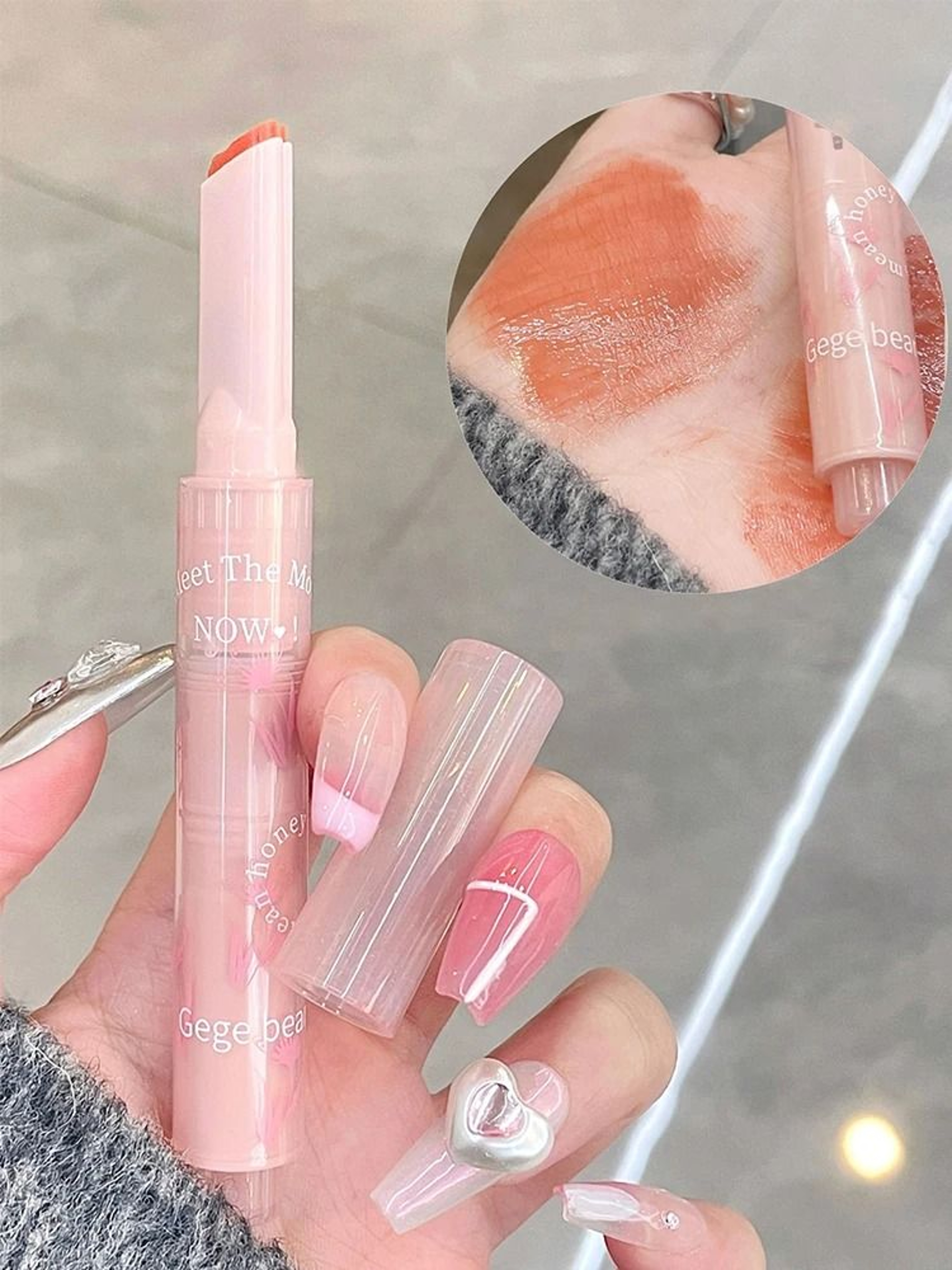 Honey Lipstick Moisturizing Mirror Gloss Jelly Lip Pen 2