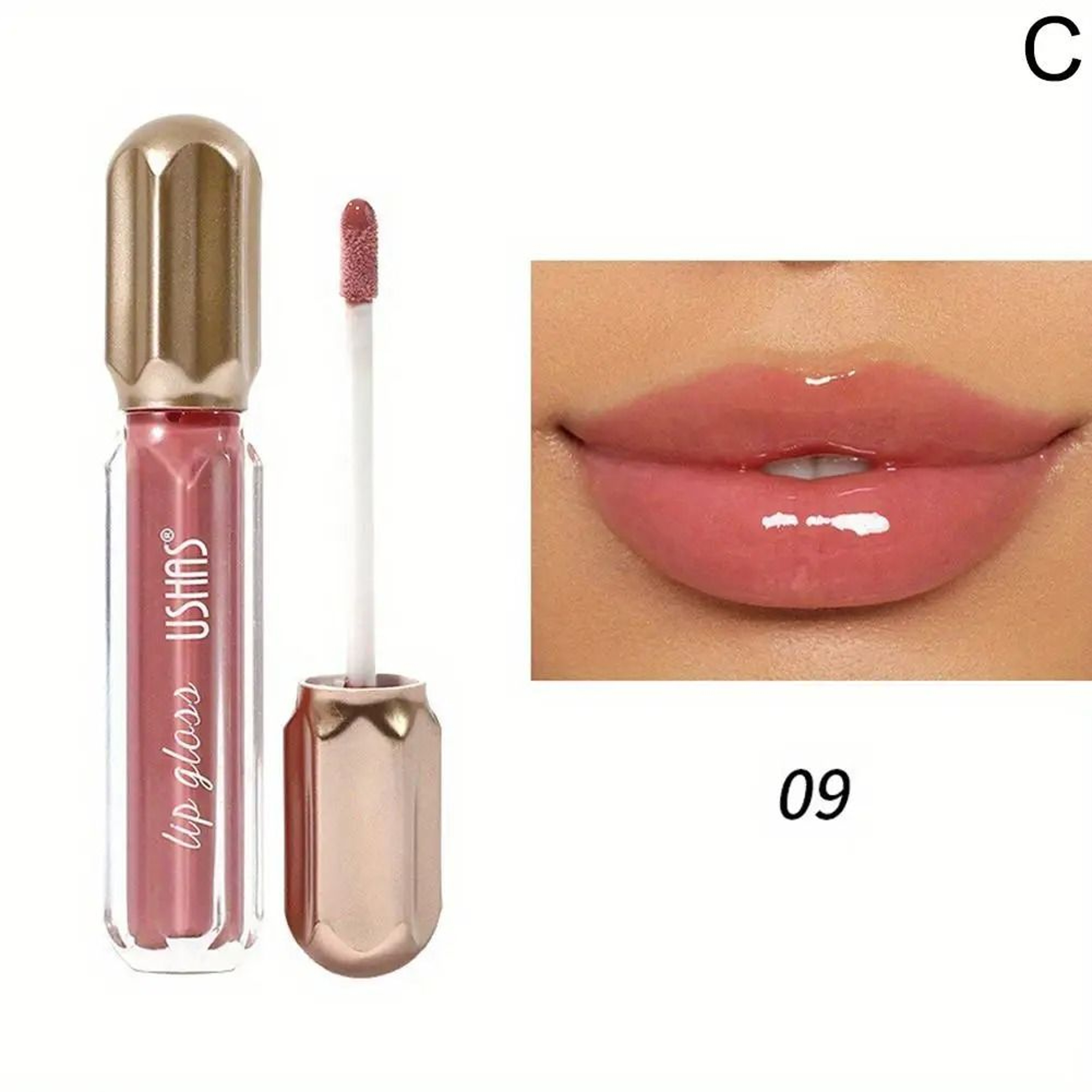 Mirror Pearl Lip Gloss Waterproof Long Lasting Shine 9