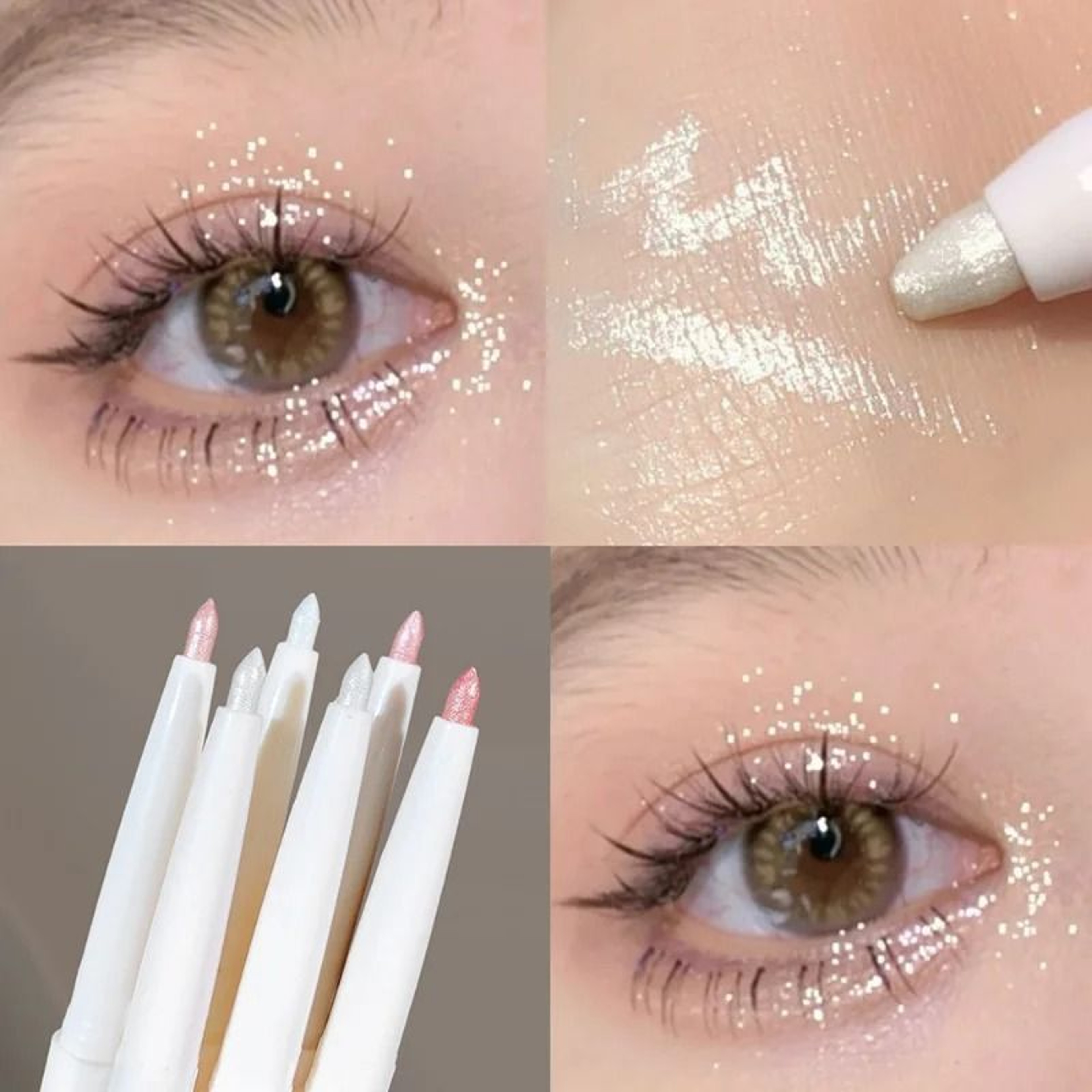 Brightening Highlighter Pen Waterproof Long Lasting Matte And Pearlescent 5