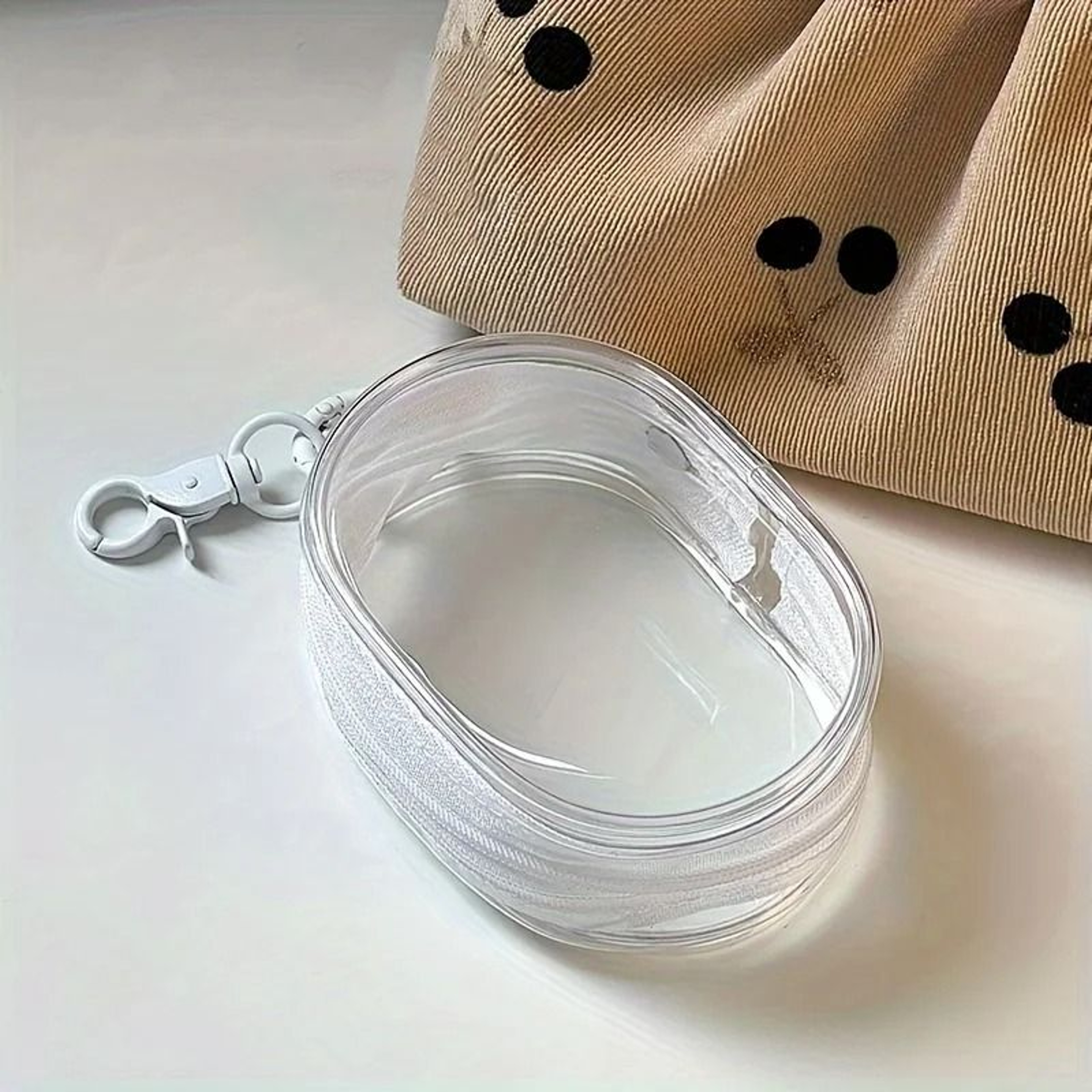 Portable Mini Clear Zipper Storage Bag 6
