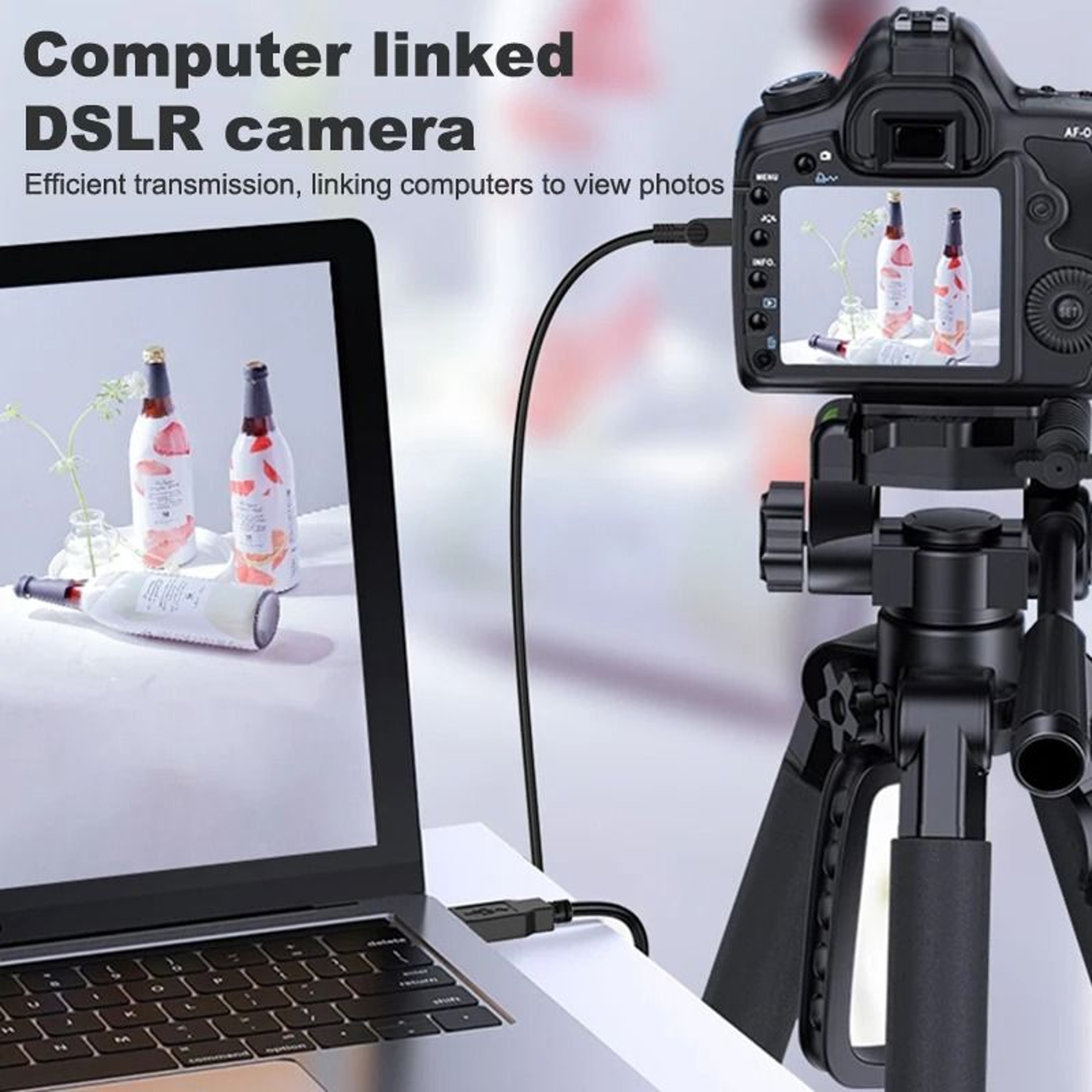 USB Cable 08M Mini USB 5 Pin Data Cable For Cameras Phones And Devices 4