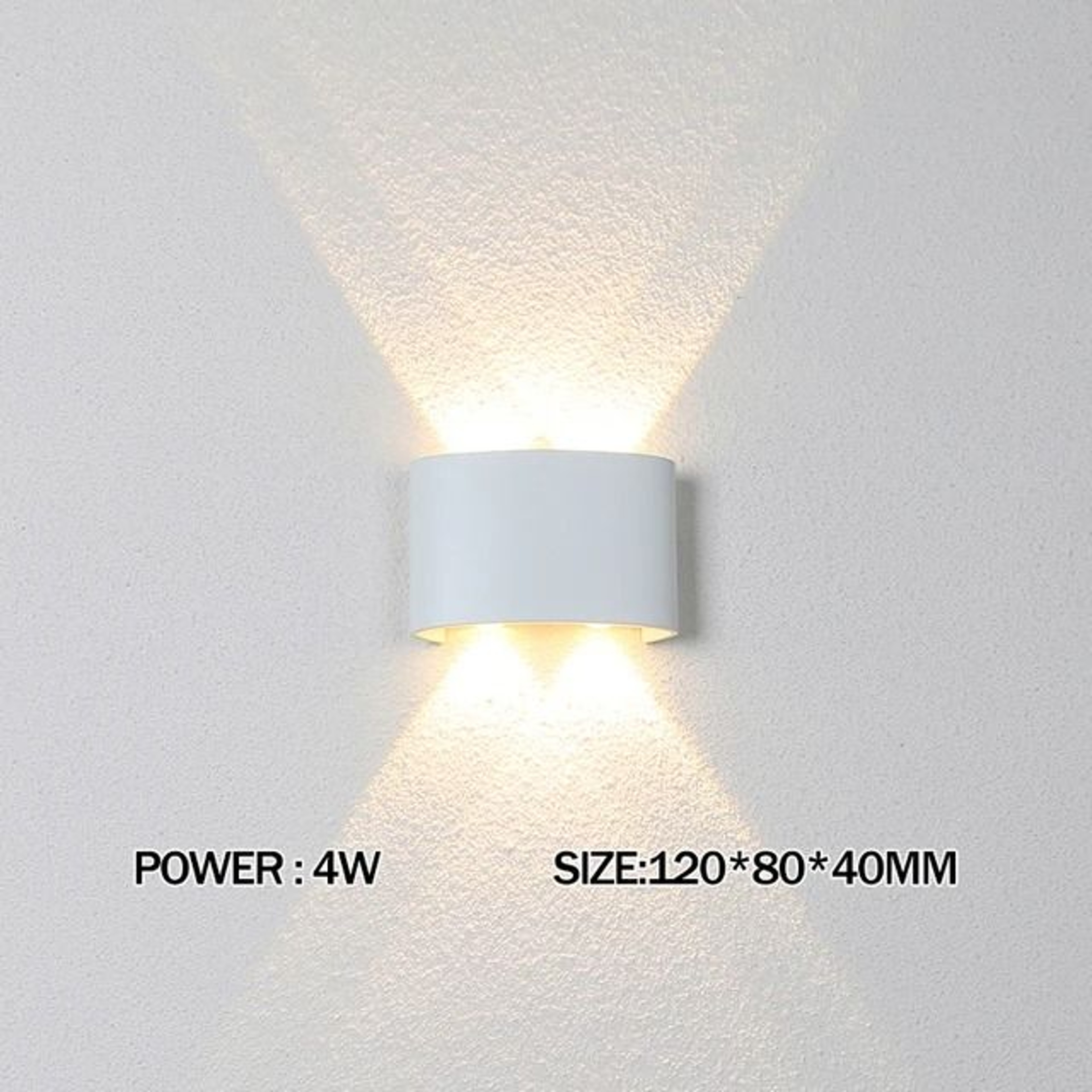 LED Wall Light Outdoor Waterproof Modern Indoor Lamp 5