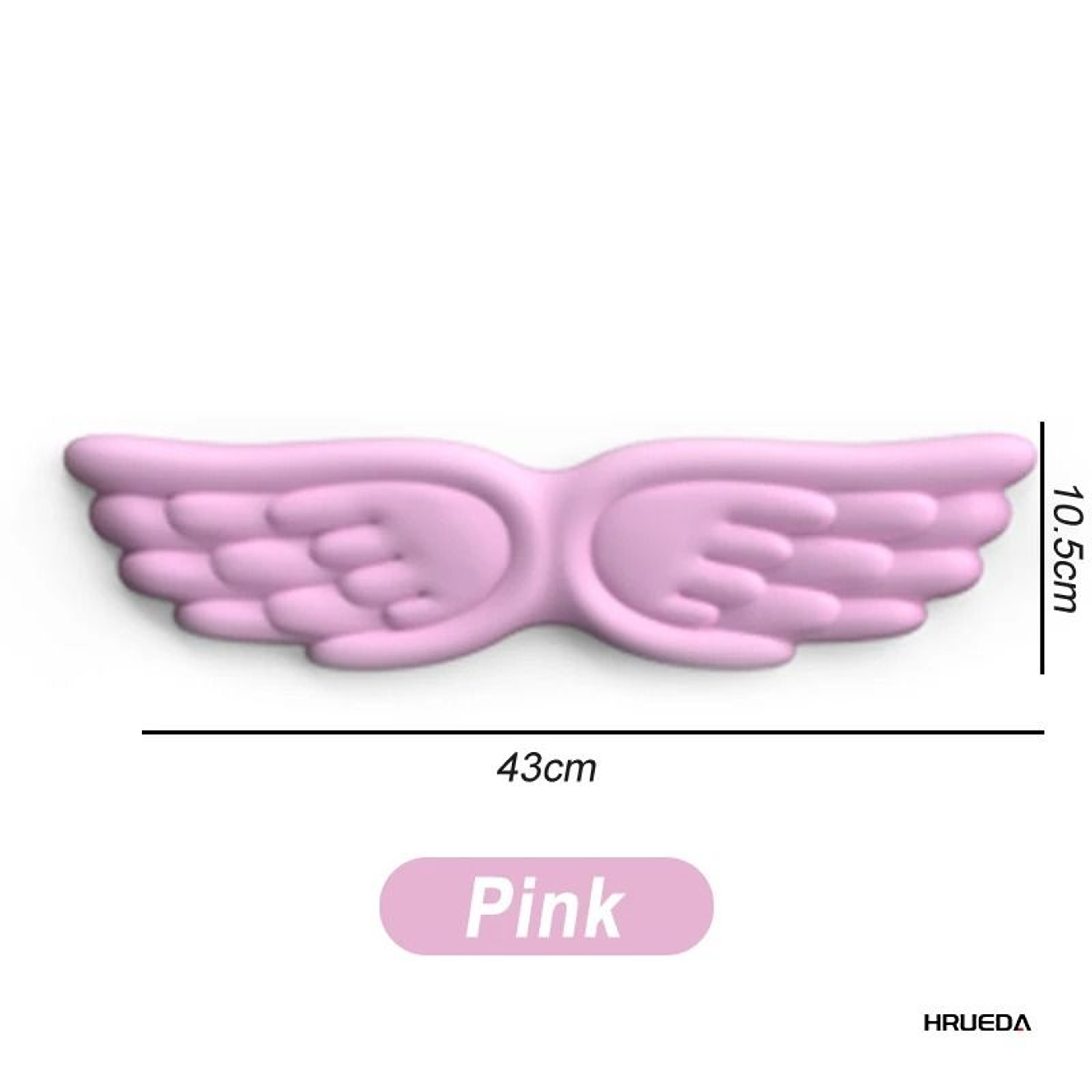 Keyboard Mouse Wrist Rest Angel Wing Memory Foam Support Set 9