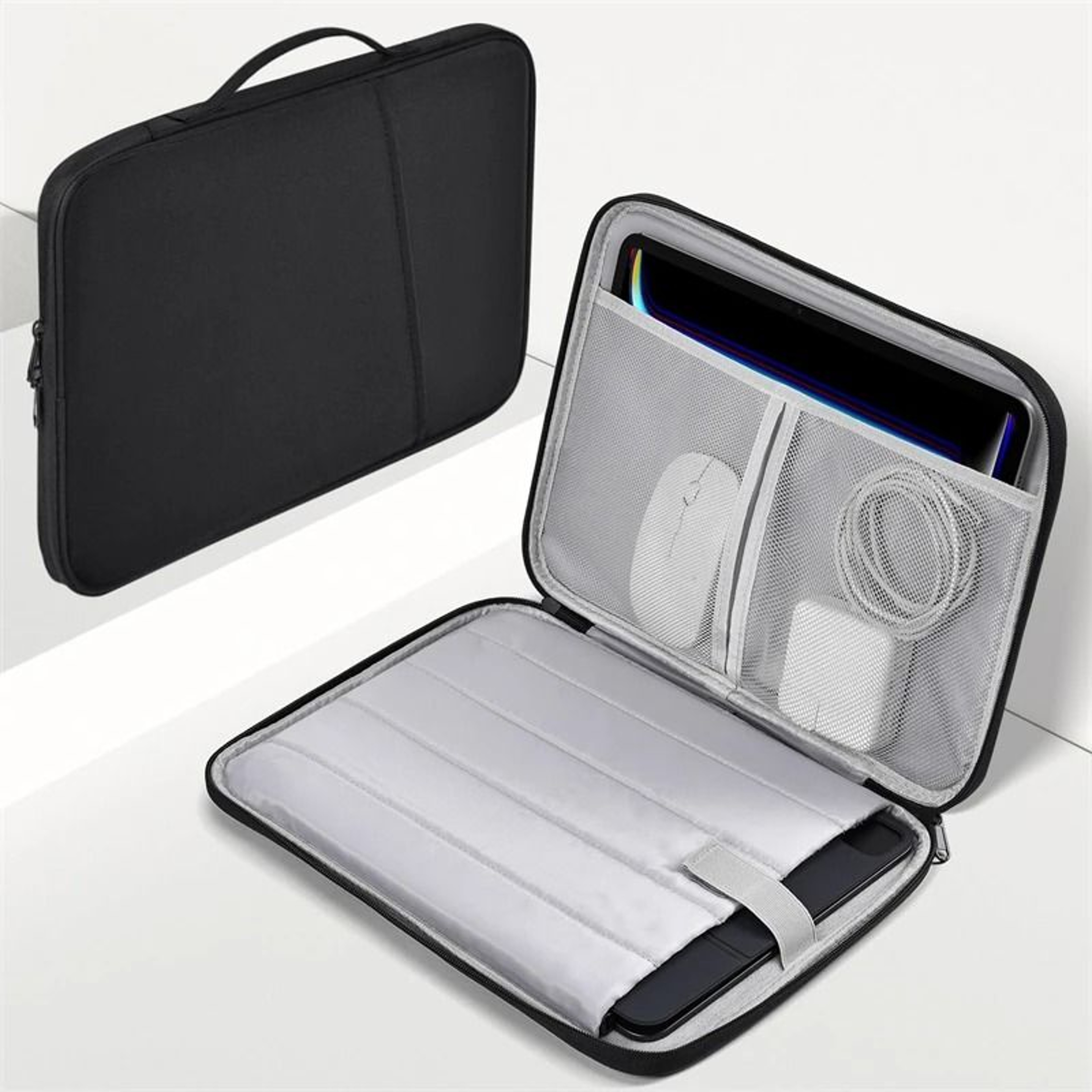 Waterproof Shockproof Handle Laptop Sleeve Case For MacBook Air And MacBook Pro 0