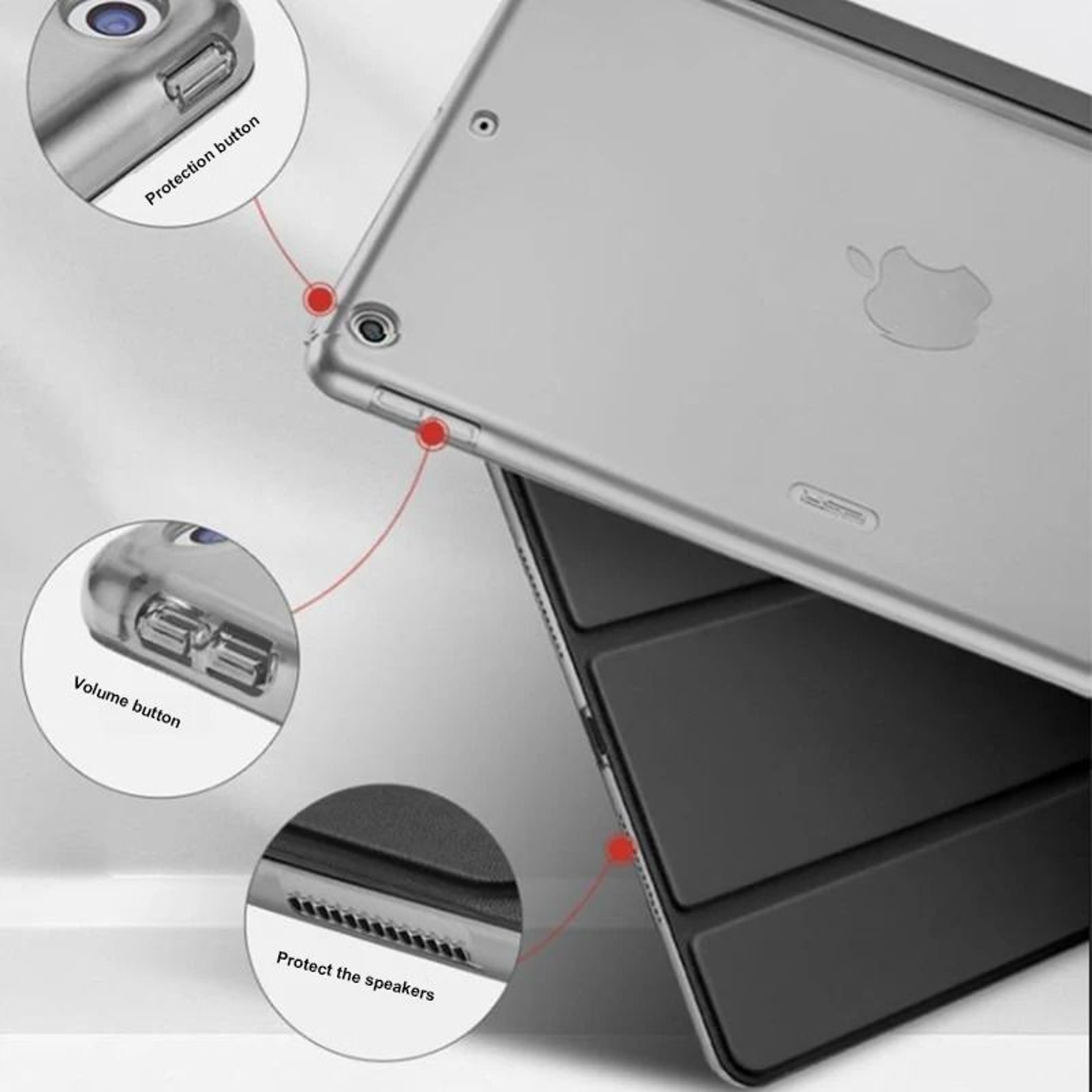 Tablet Stand Case Protective Folio Cover 4