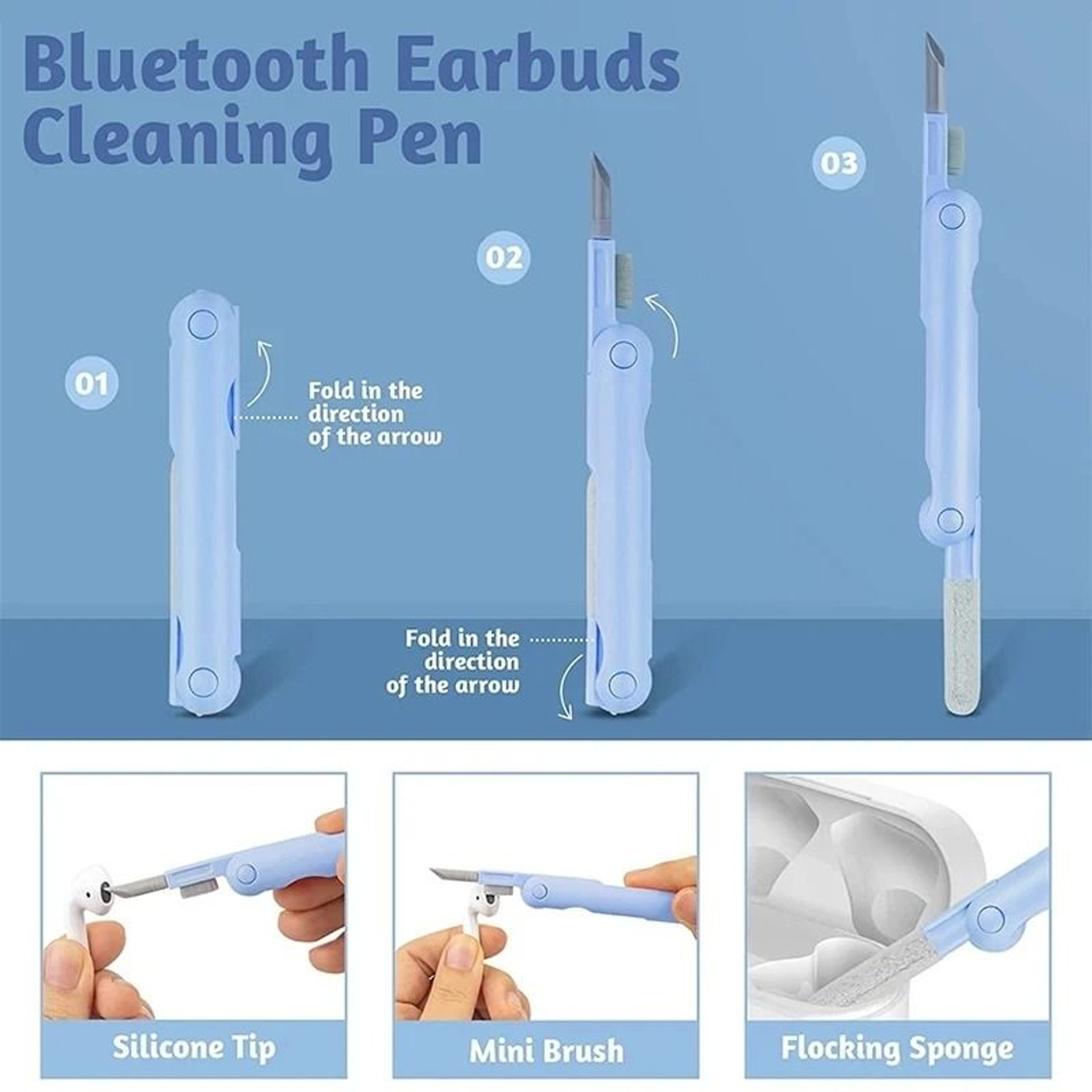 7 In 1 Keyboard Cleaning Kit With Brush And Keycap Puller 5