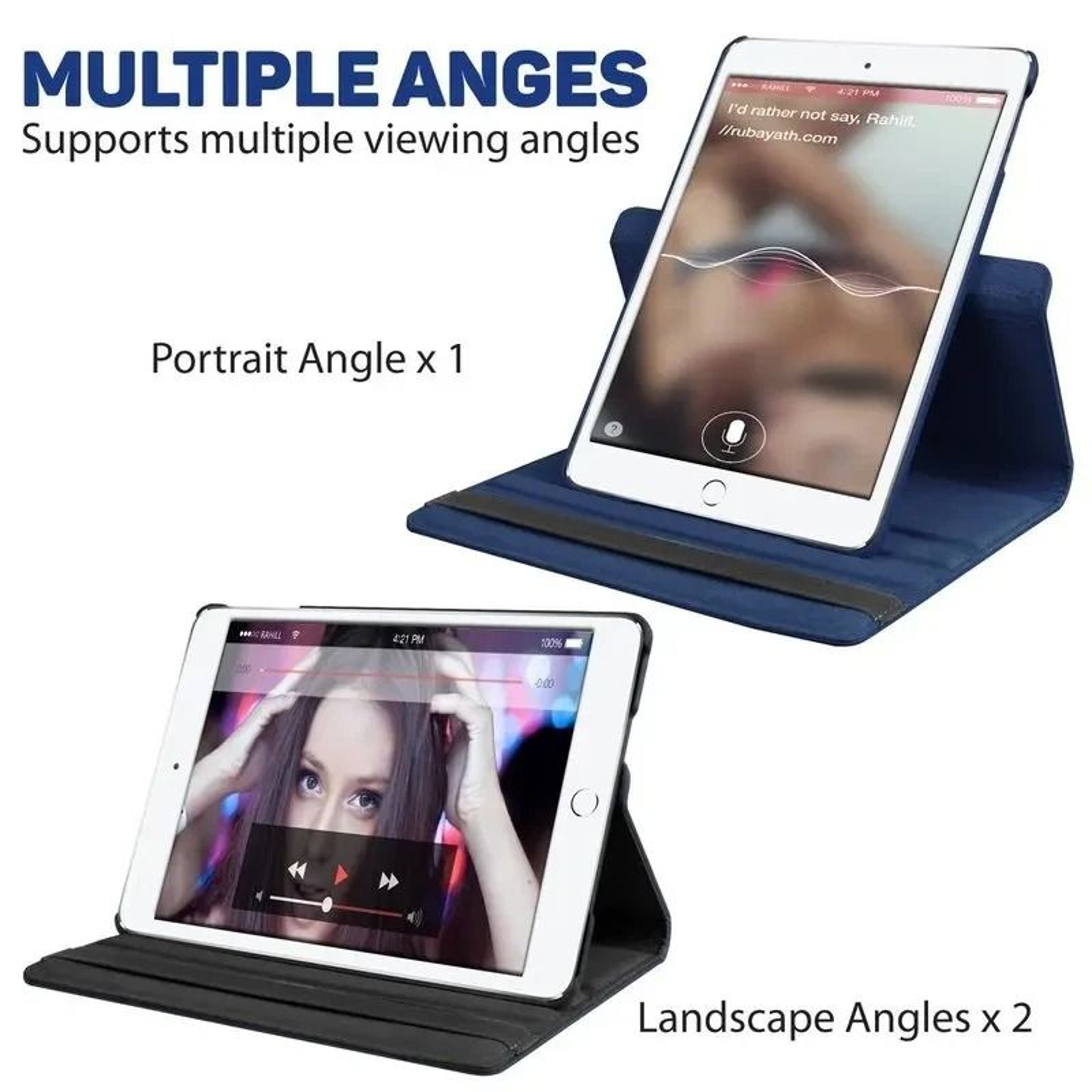 Rotating Tablet Stand Case With 360 Degree Cover 4