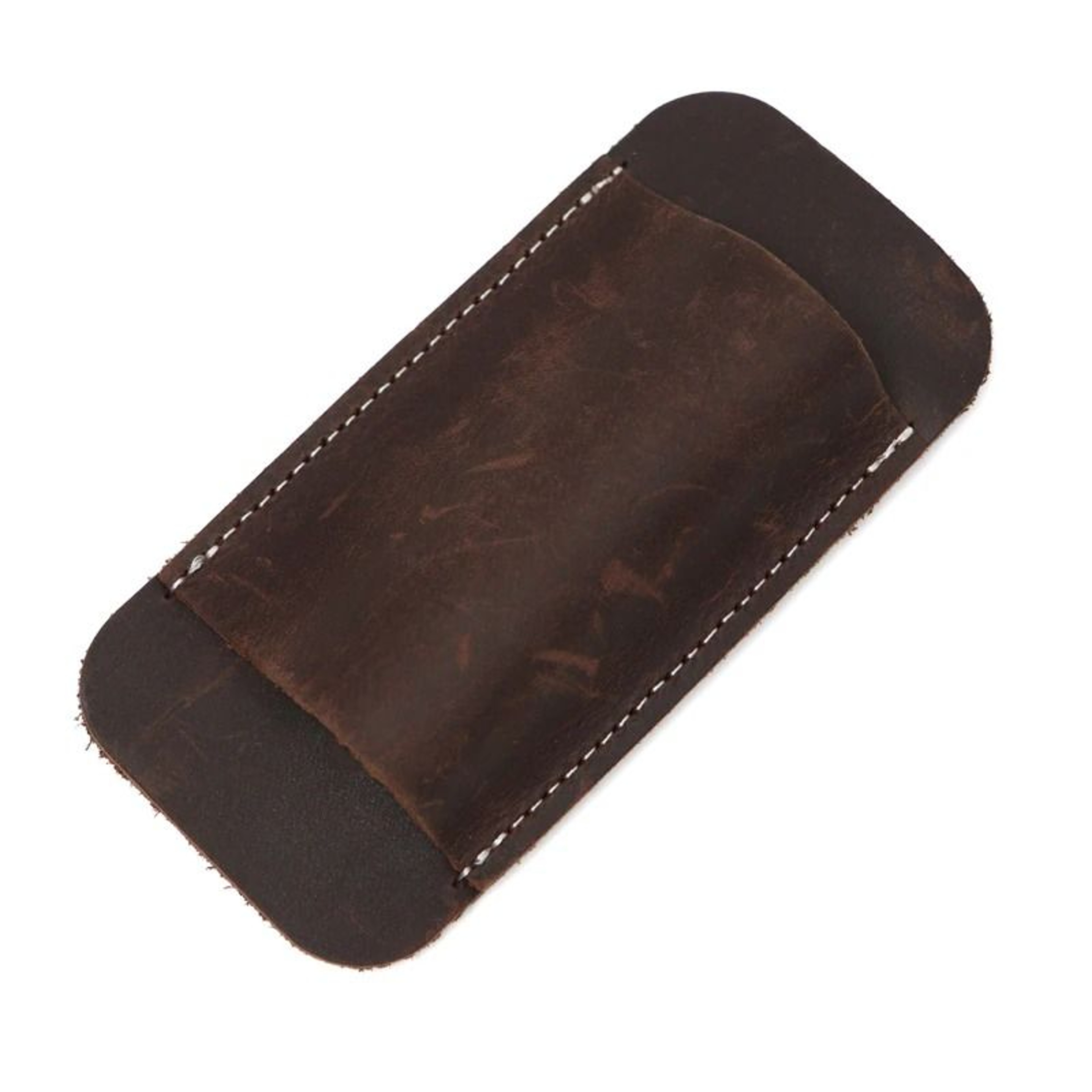 Genuine Leather EDC Folding Knife Sheath Waist Carrier 8
