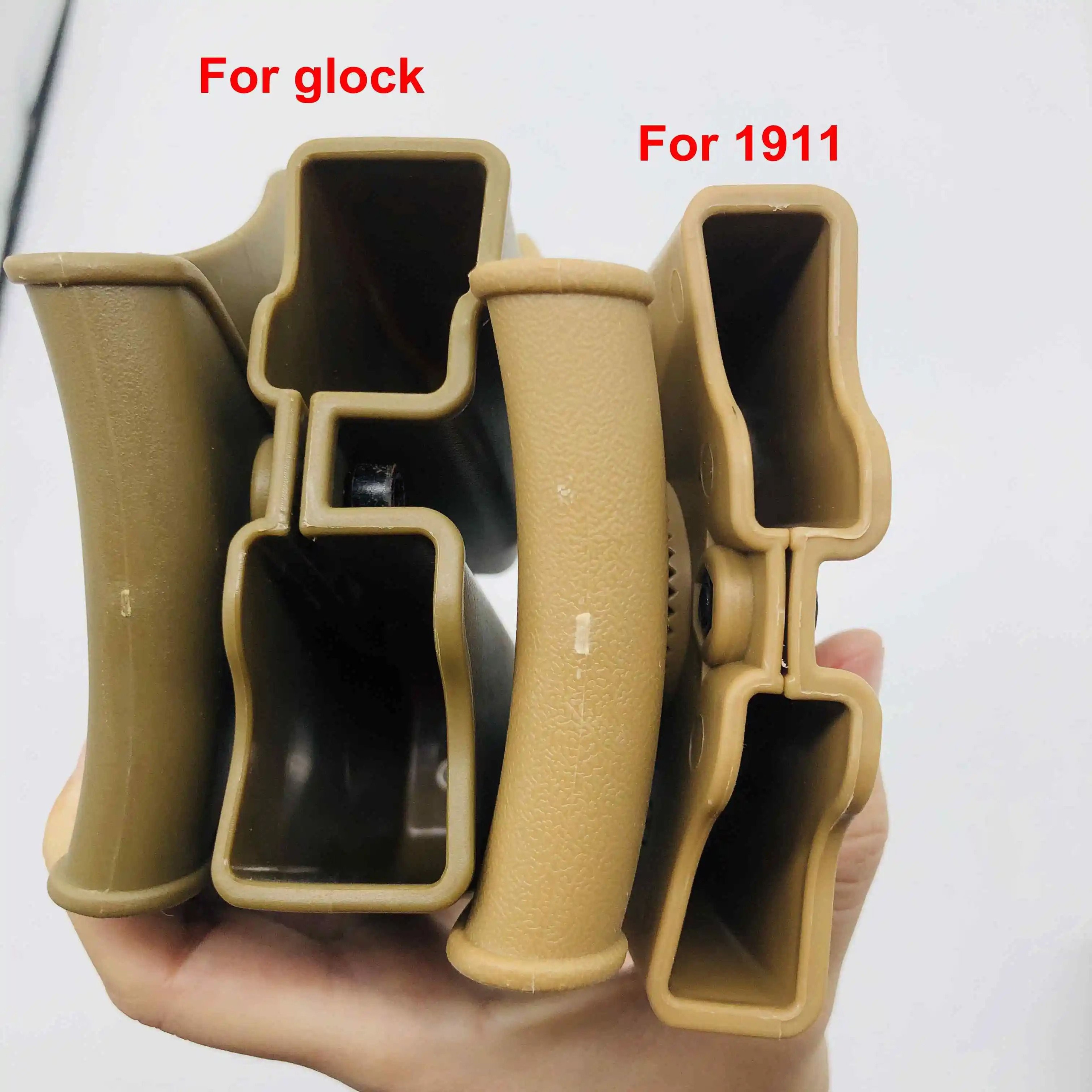 Tactical Double Magazine Holster  Universal 9mm And 40 Caliber Mag Holder With Belt Clip And Paddle 3