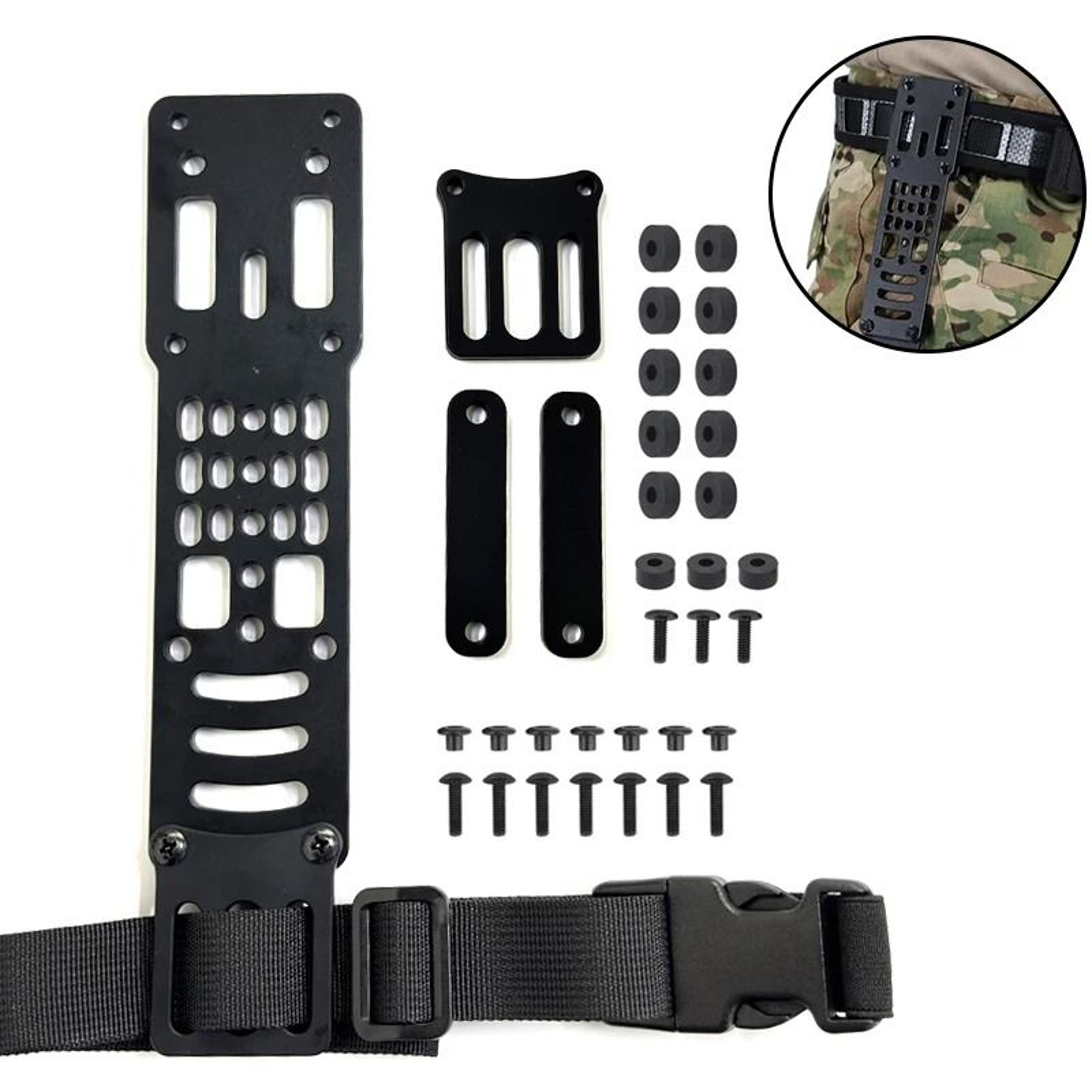 Drop Leg Carry Platform  Modular Adjustable Tactical Pistol Holster Adapter 0