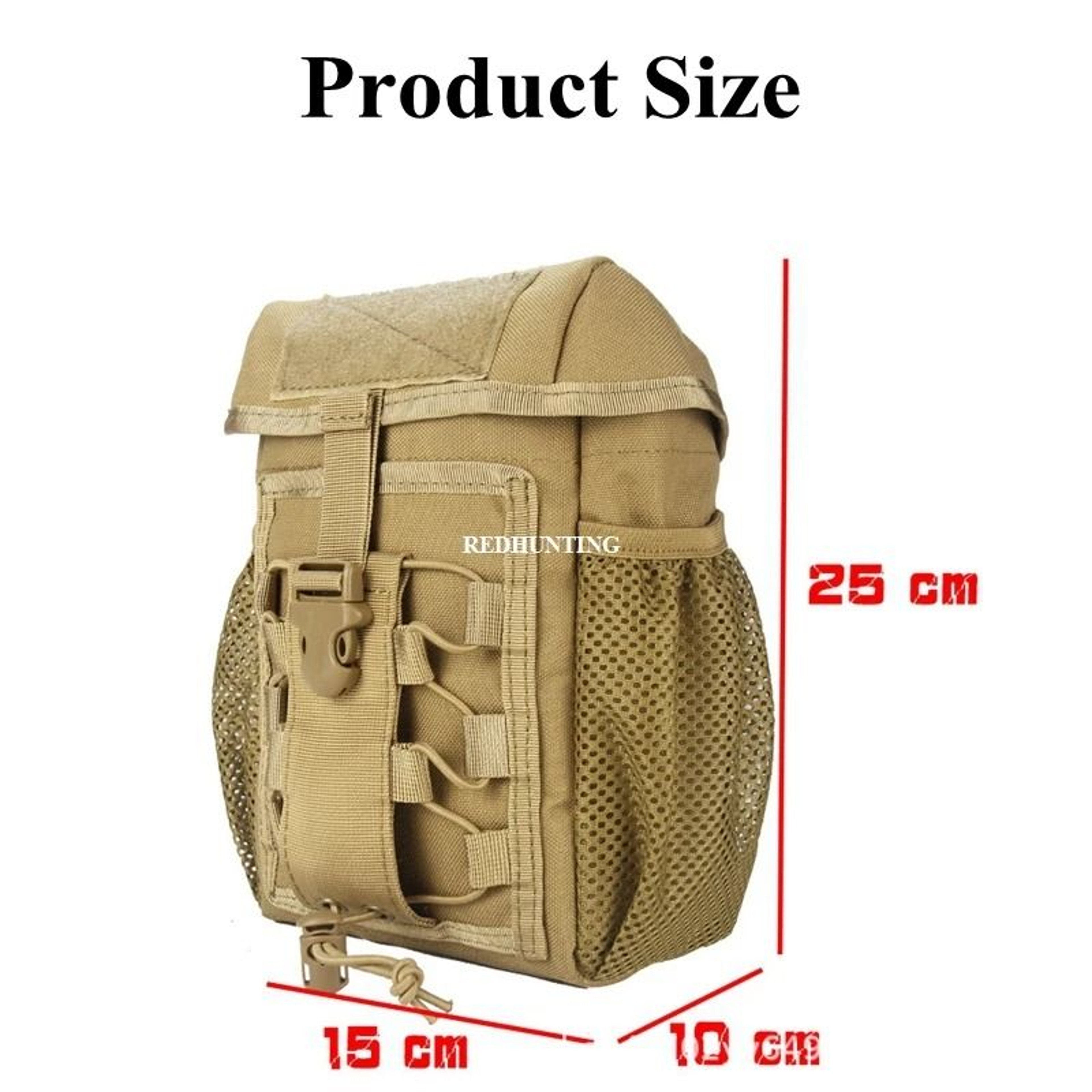 Tactical Dump Pouch  Folding Molle Utility Bag For Outdoor Hiking And Shooting 5