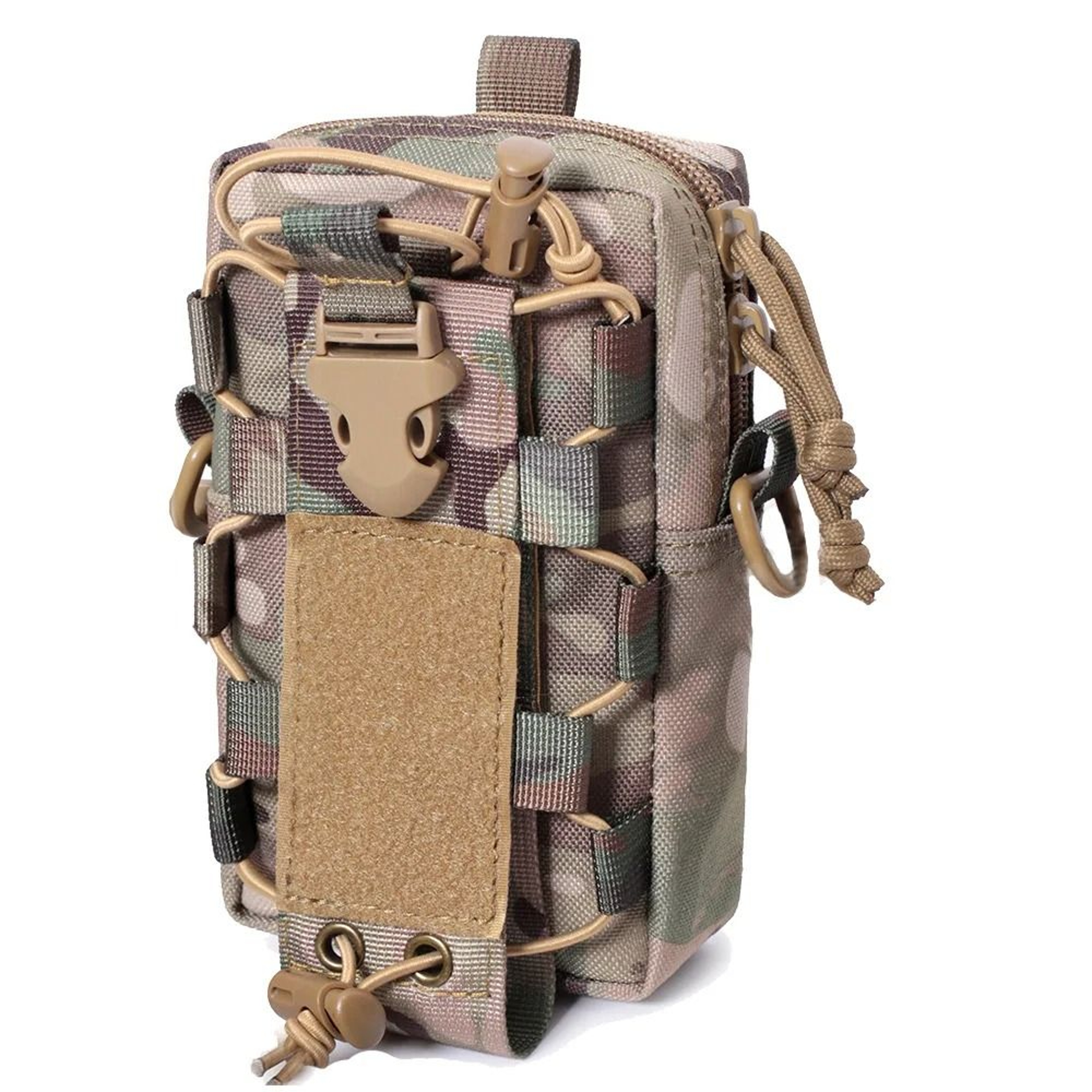 Molle EDC Pouch Water Bottle Carrier Outdoor Phone Holder Waist Pack Bag 10