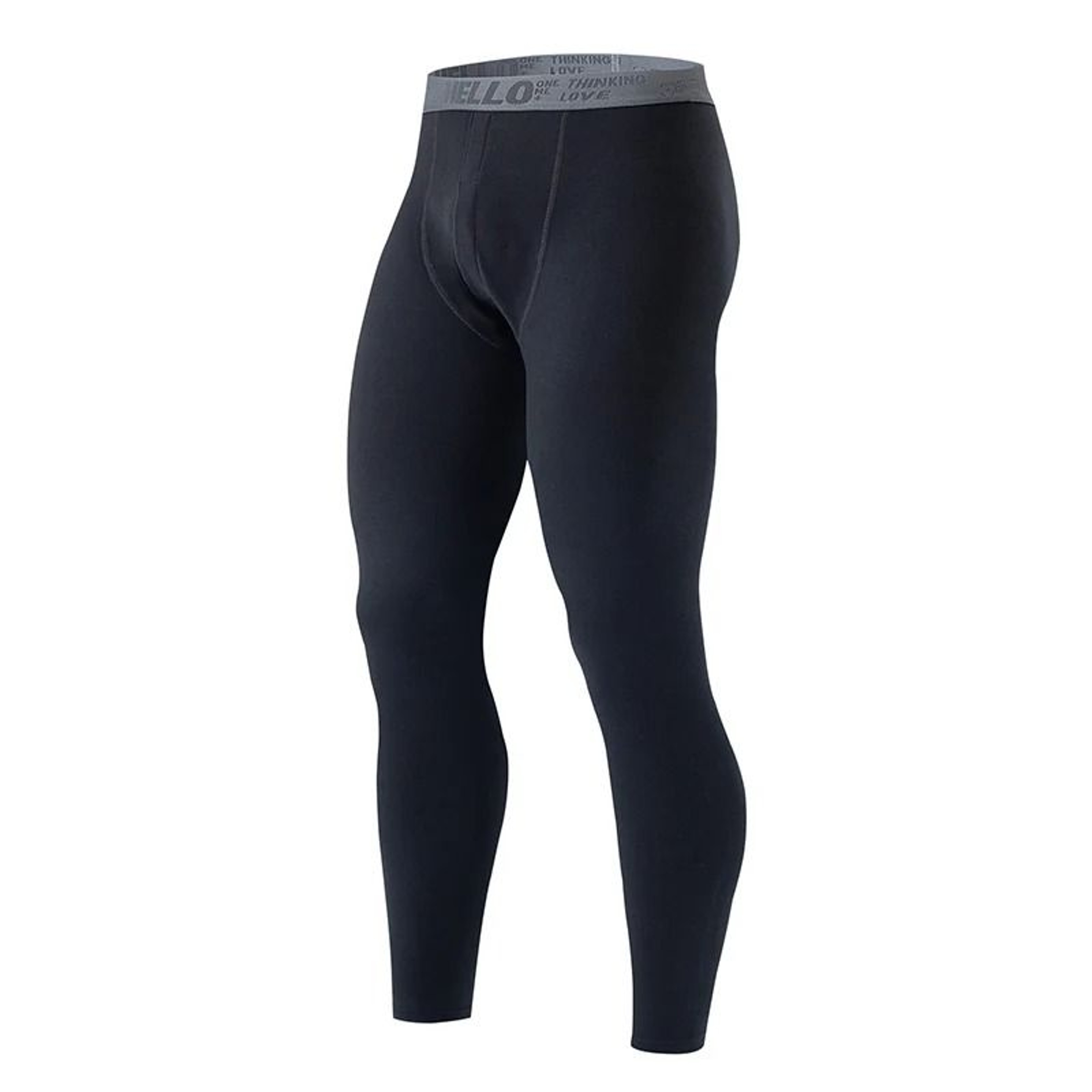 Mens Warm Pants Slim Fit Winter Leggings Soft Comfortable Plus Size 2