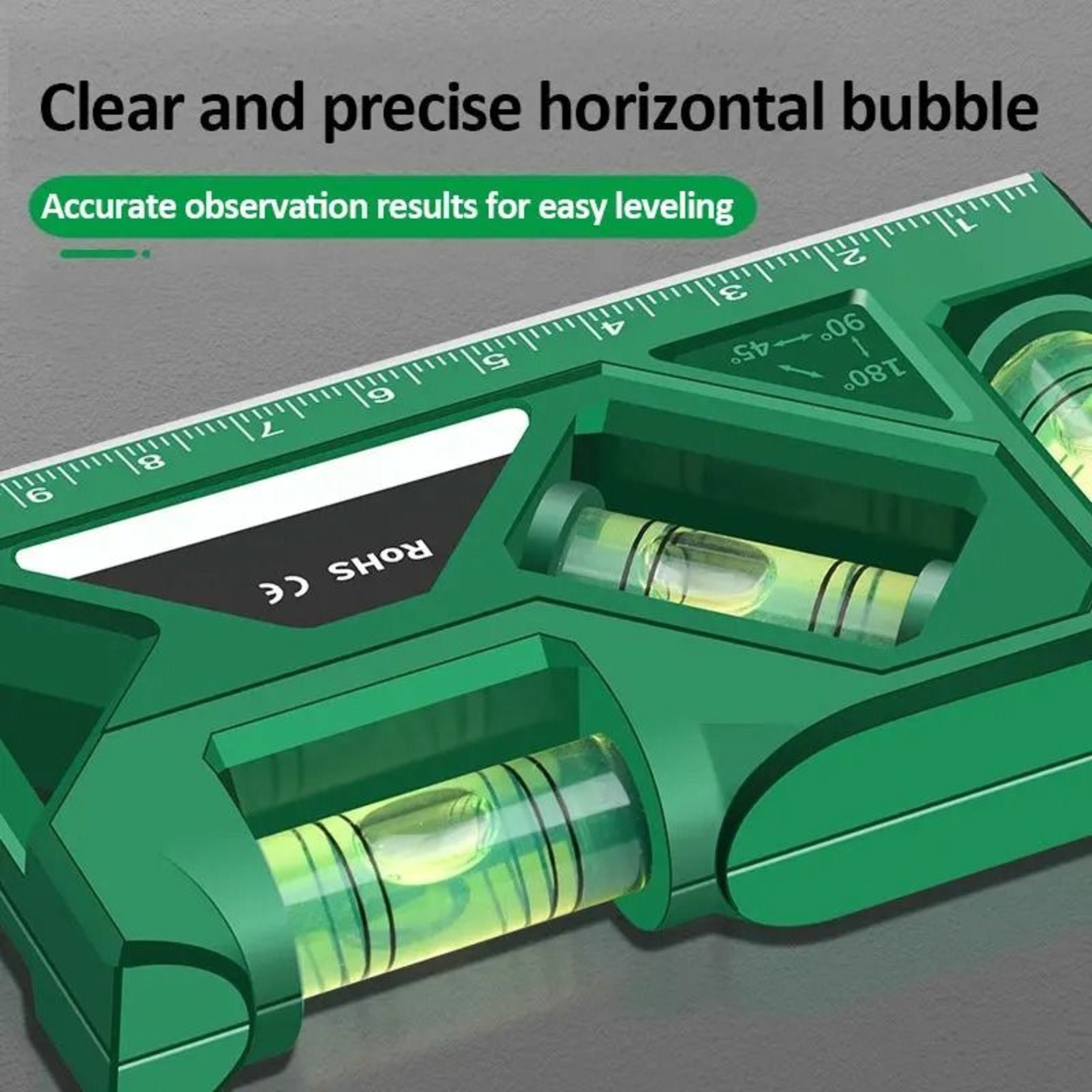Mini Magnetic Level Gauge High Precision Pocket Measurement Tool 4