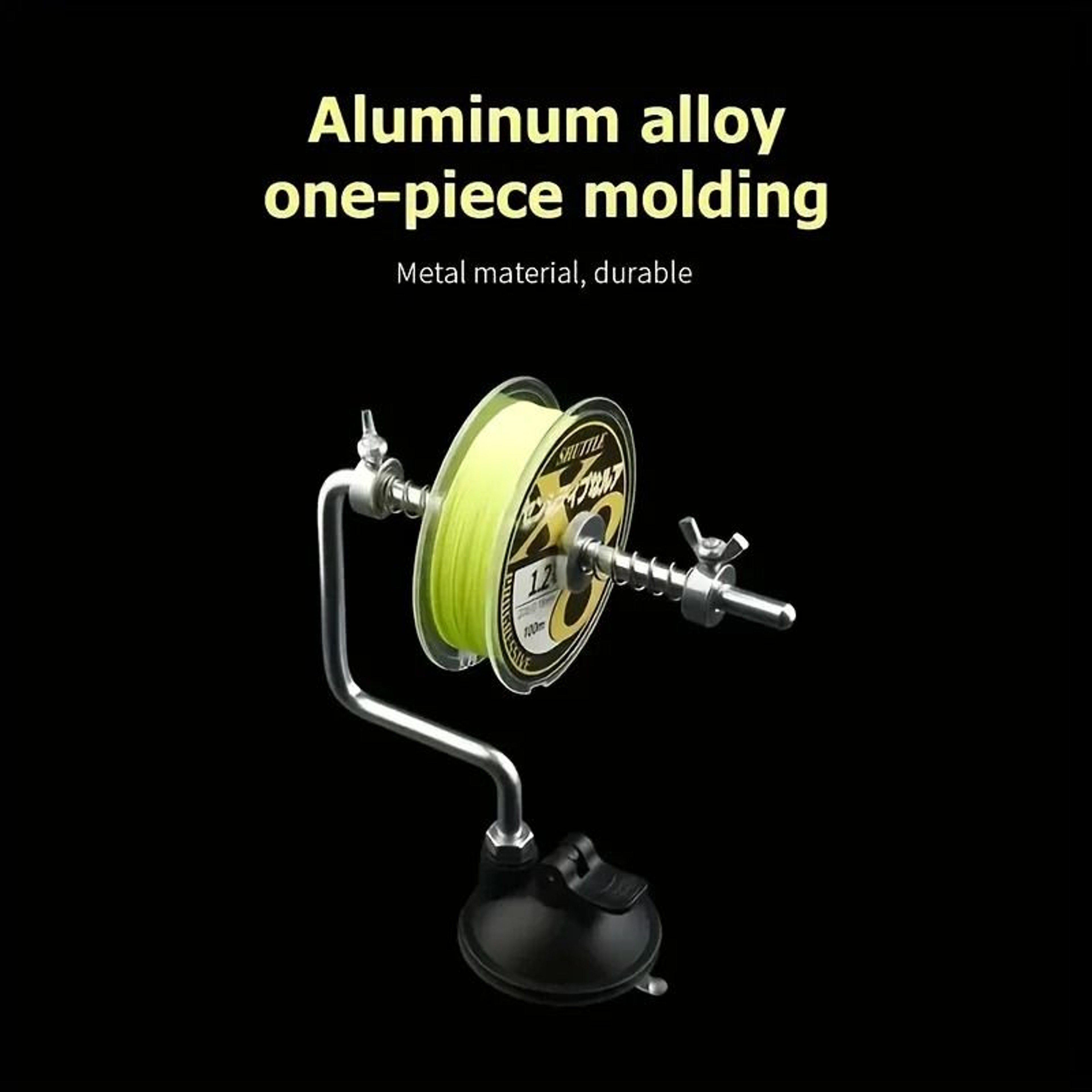 Aluminum Alloy Fishing Line Winder Reel Spooler Tool 2