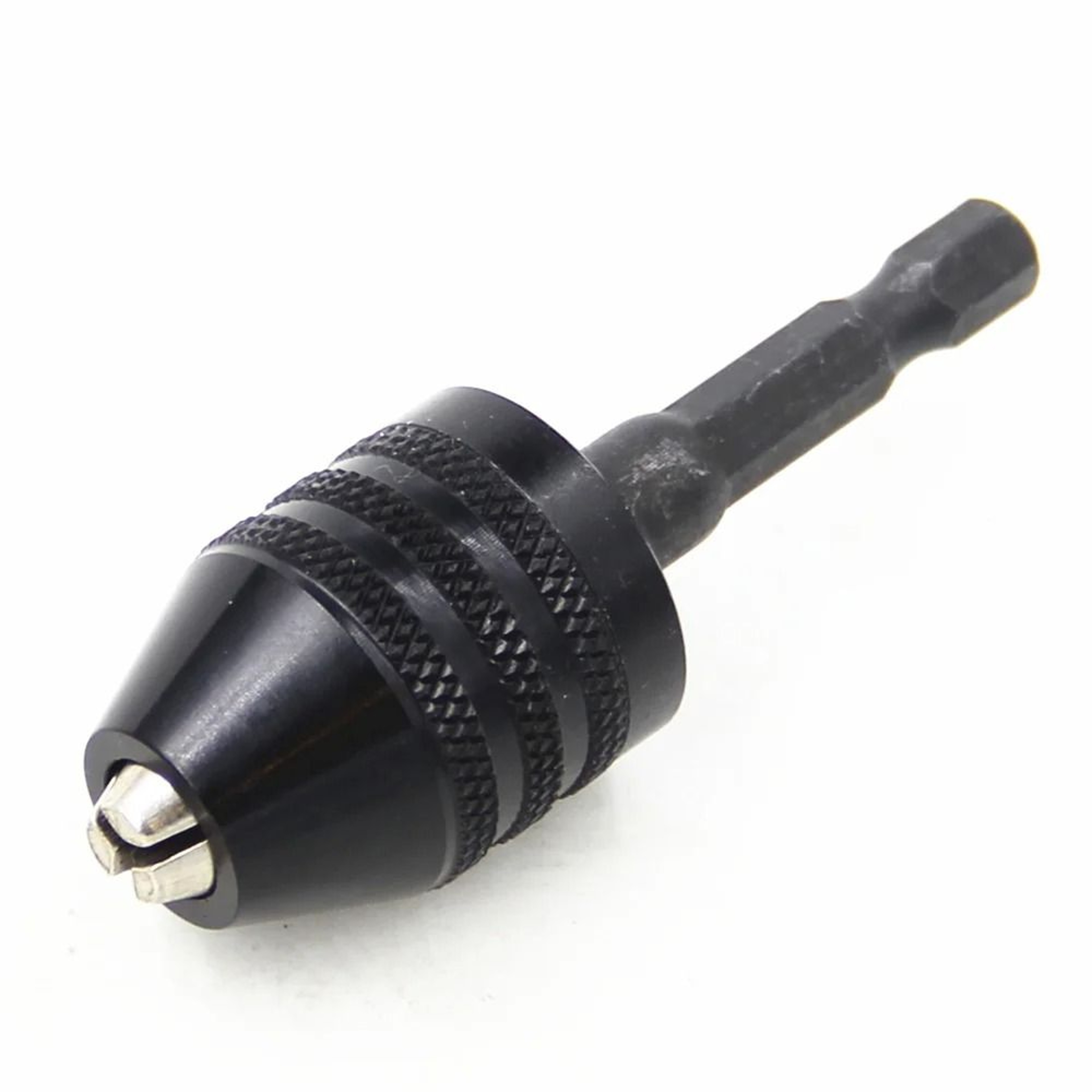 Quick Change Three Jaw Self Centering Drill Chuck Attachment 0